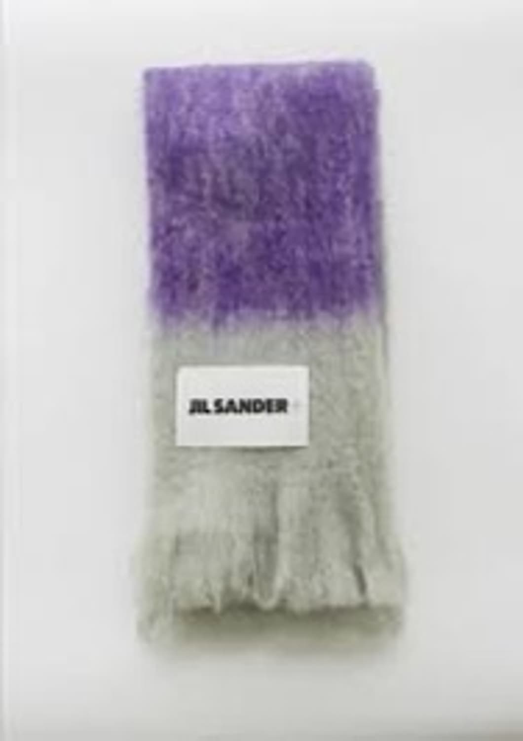 질샌더 모헤어 스카프 그레이 상품이미지2