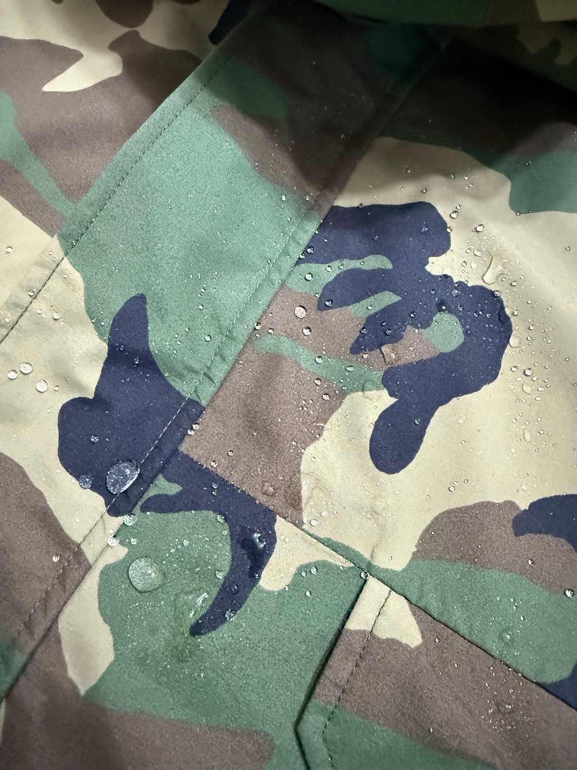 미군 ECWCS 1세대 고어텍스 파카 LARGE-LONG / 군납 정품  상품이미지5