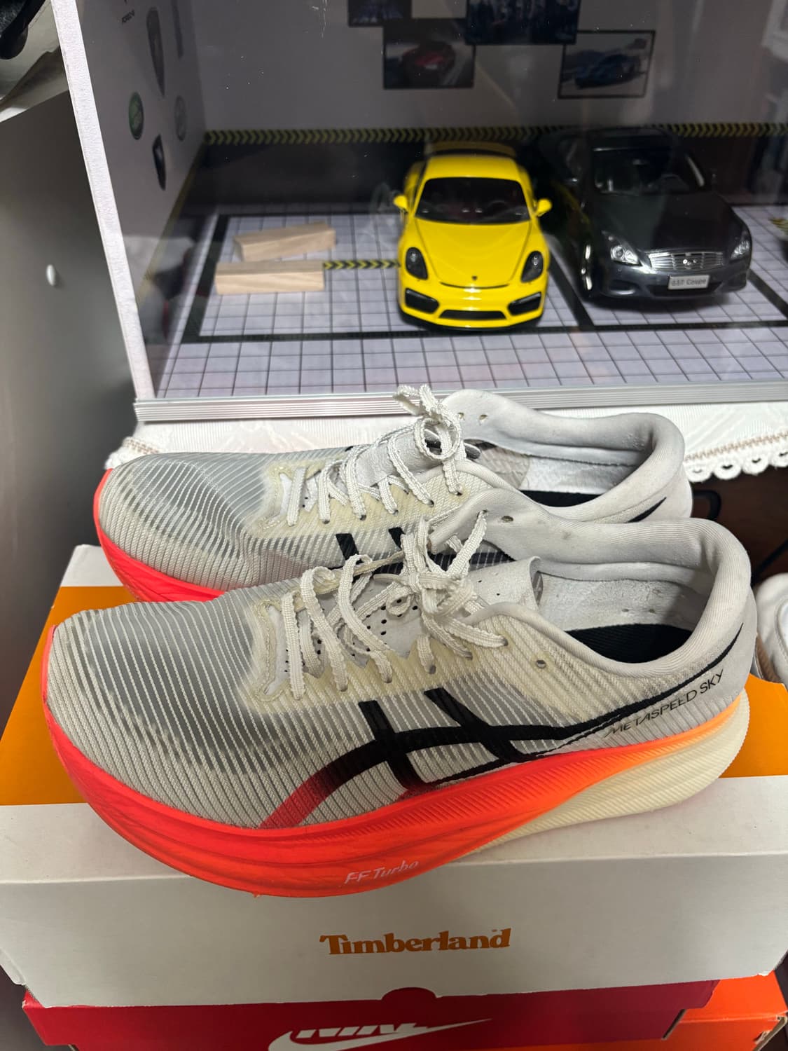 아식스 메타스피드 스카이 화이트 블랙 270 상품이미지3