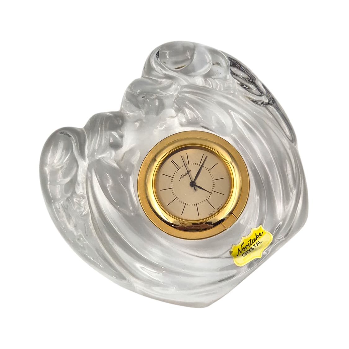 80s 노리다케 크리스탈 천사 탁상 시계 상품이미지3