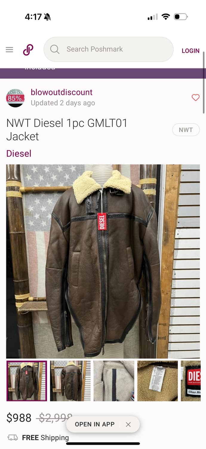 [s] 글렌마틴스 디젤 무스탕 상품이미지8