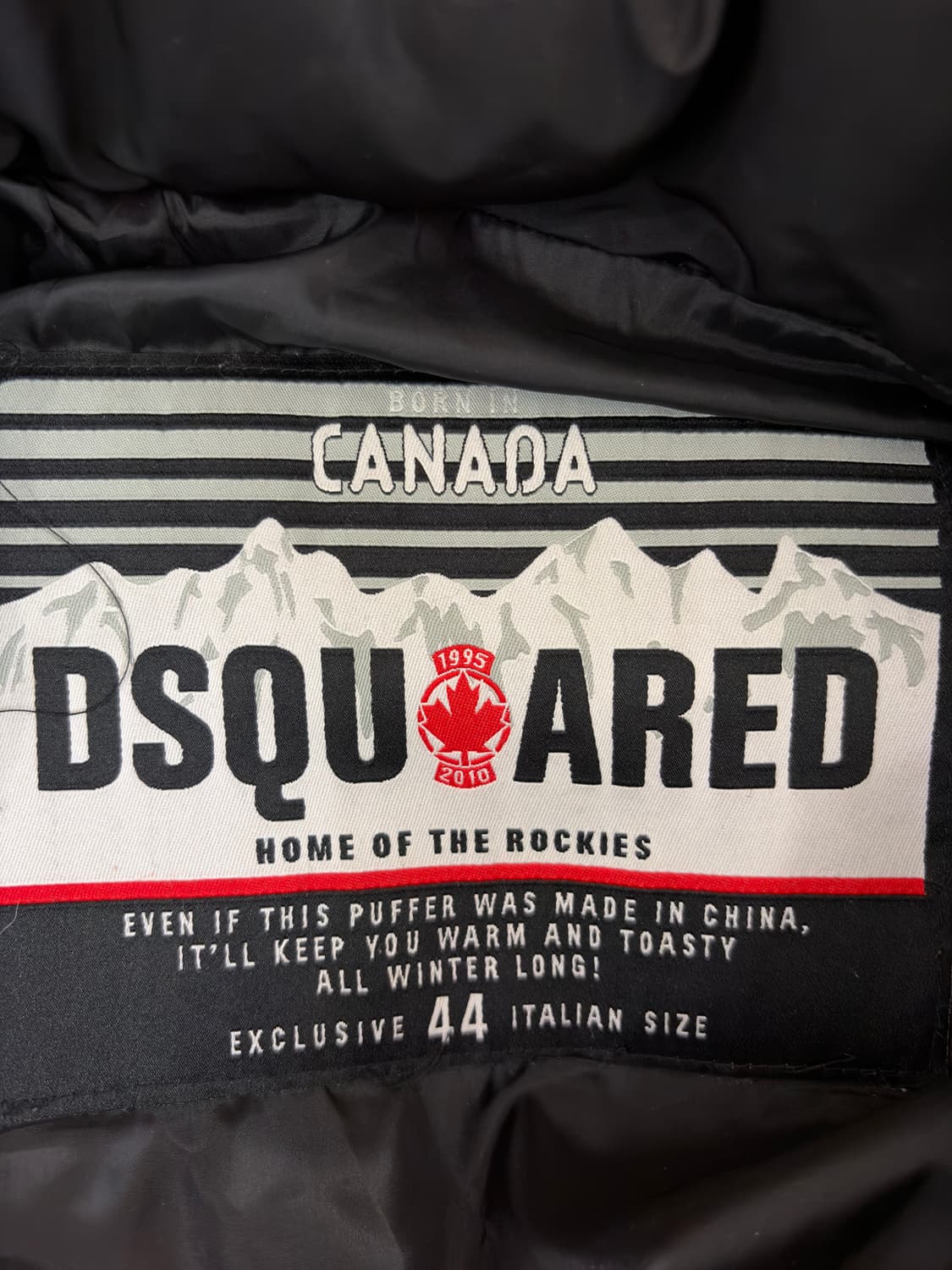 디스퀘어드 멀티지퍼 라쿤 퍼 다운 패딩 자켓 상품이미지5