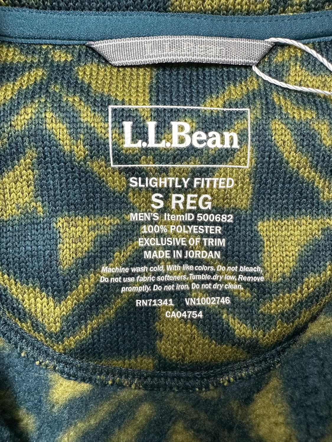 L.L.Bean 패턴 플리스 풀오버 상품이미지4