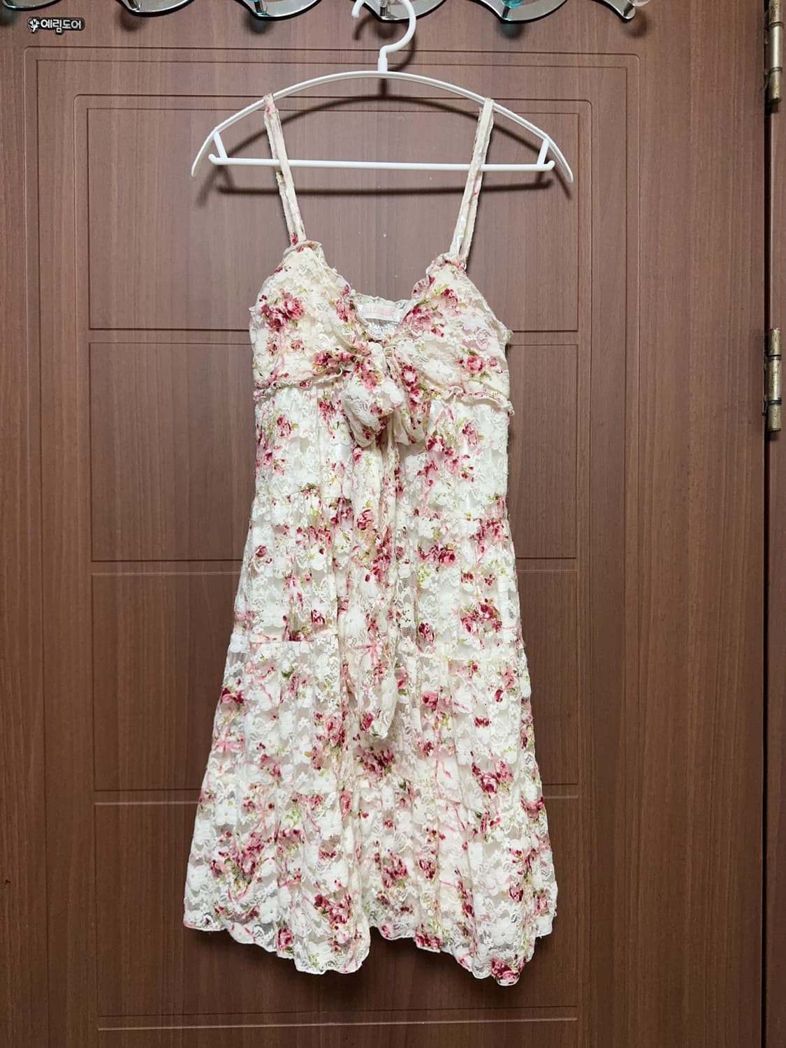 Liz lisa 리즈리사 일본 빈티지 히메갸루 핀터깔 플로럴 원피스 상품이미지3