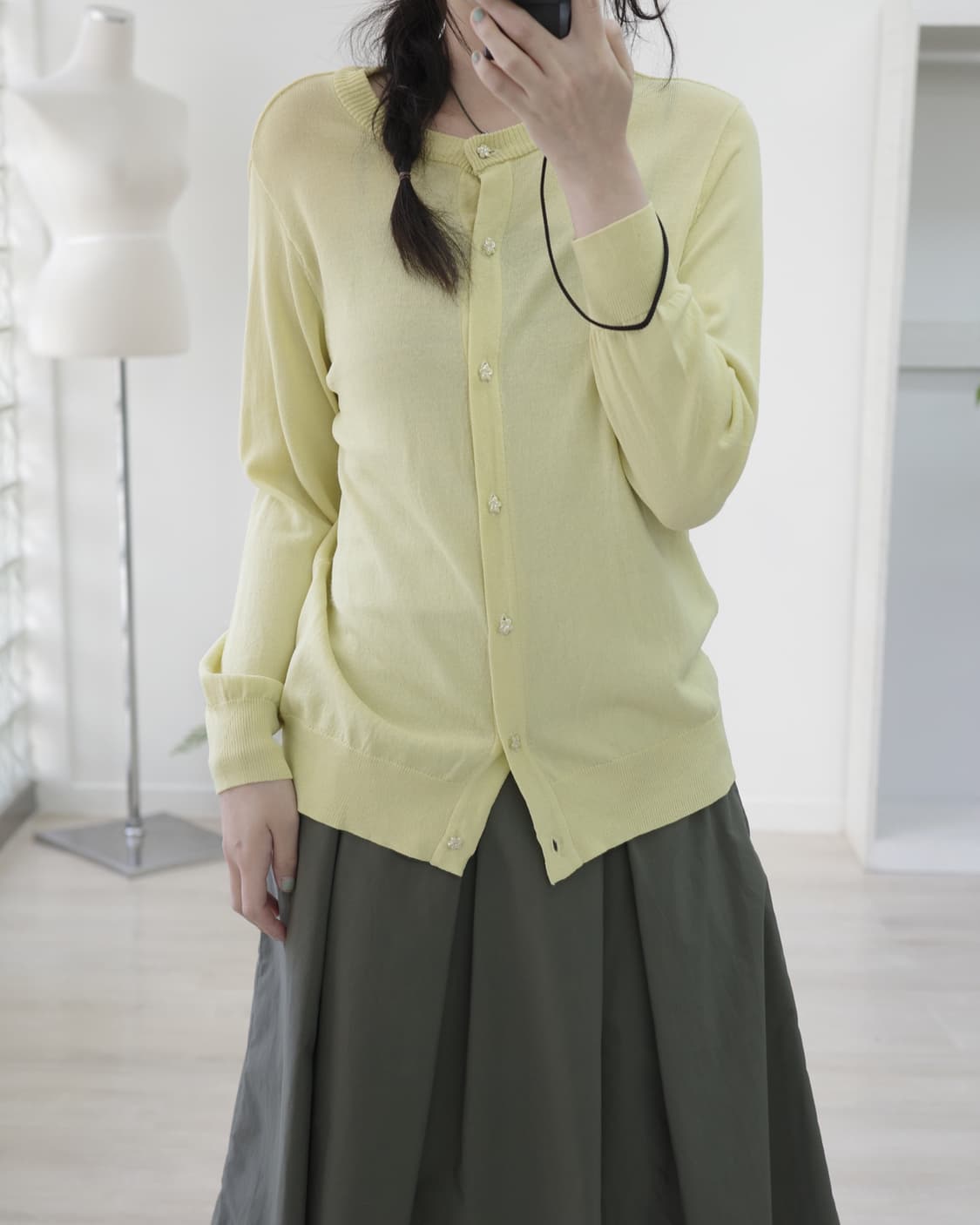 Cinema club lemon cardigan 상품이미지2