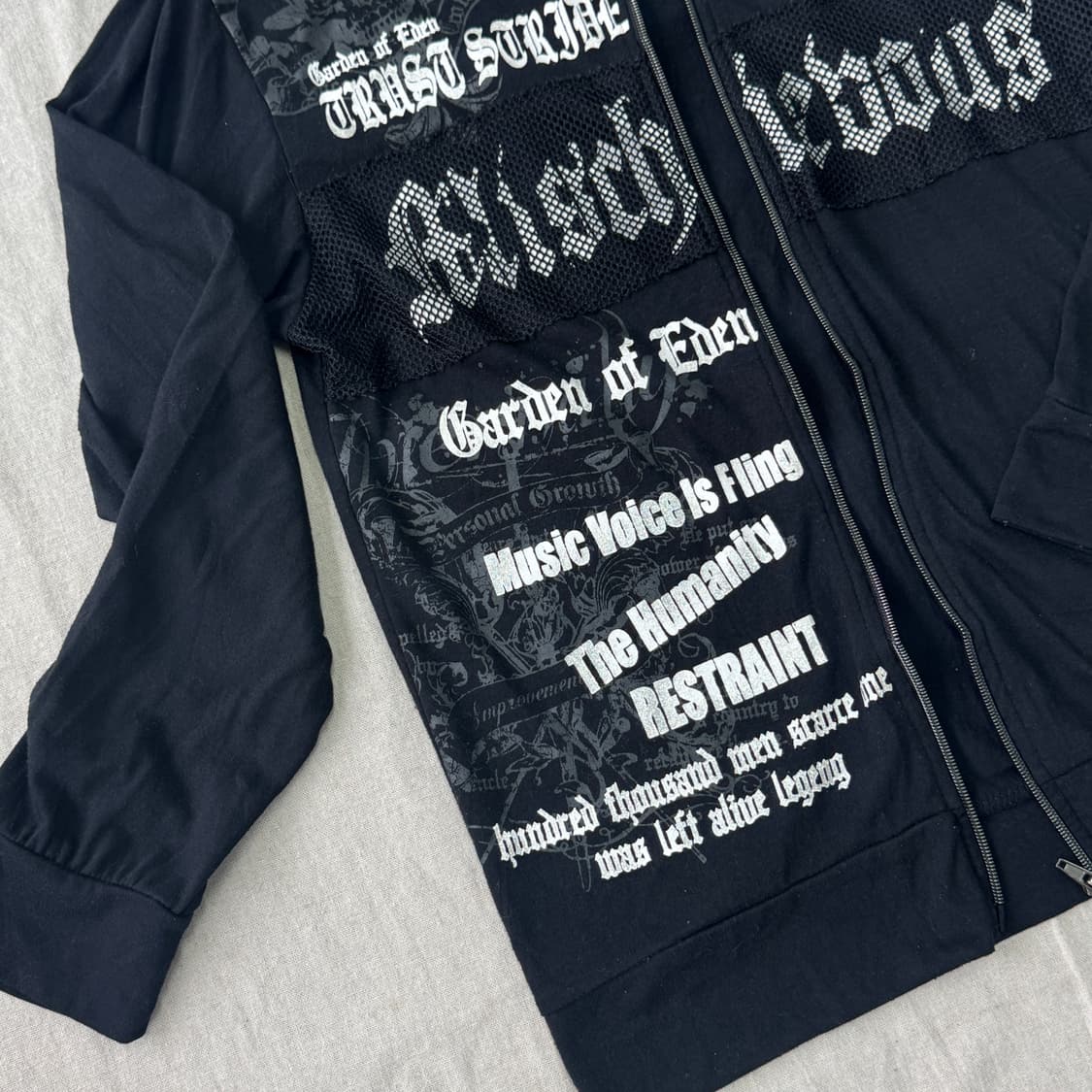 재팬빈티지 우먼 y2k 후드집업 M 상품이미지3