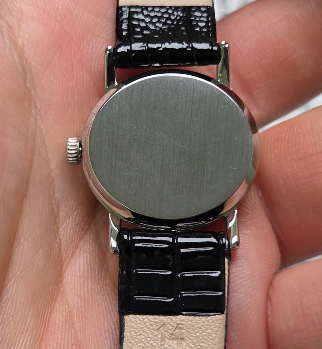 빈티지 오메가 드빌 그린 가로타원형 수동 메커니컬 여성용 상품이미지6