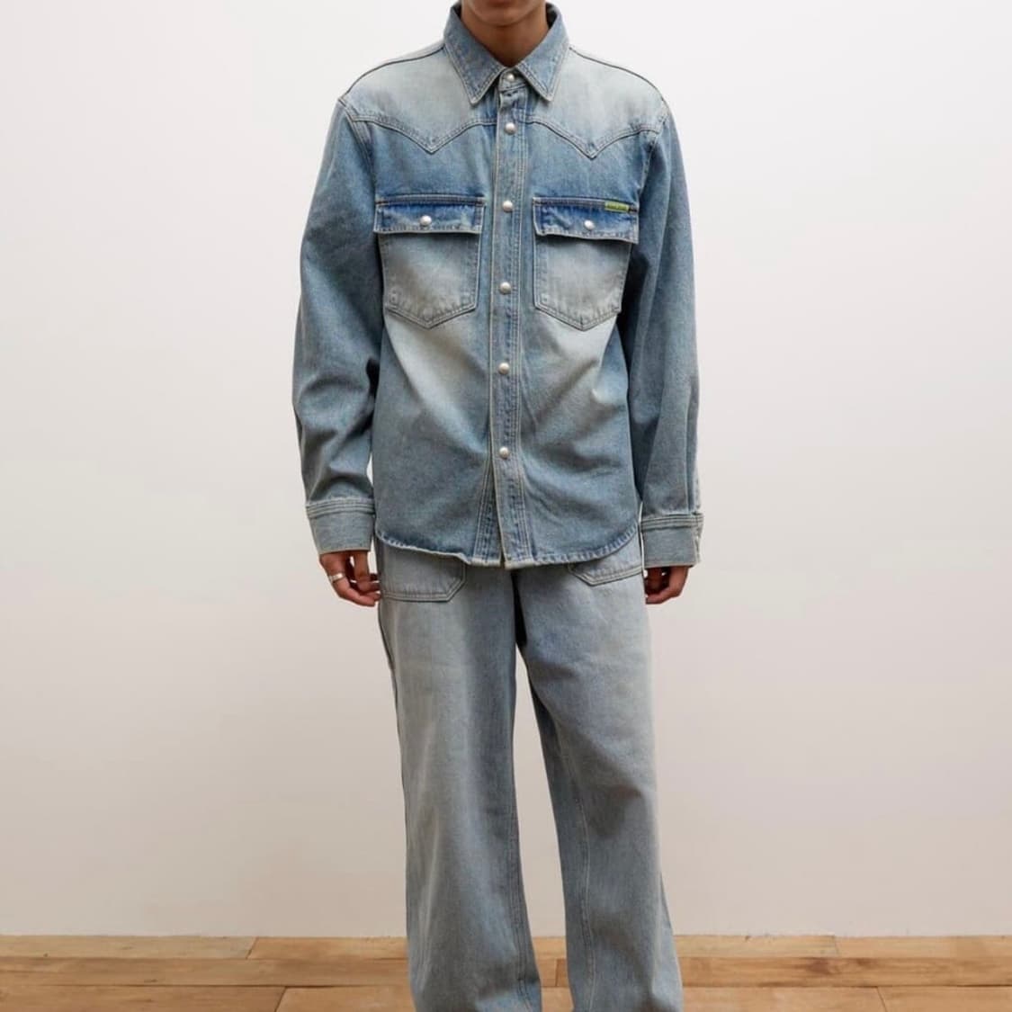 애프터프레이 크루저 데님 셔켓 상품이미지3