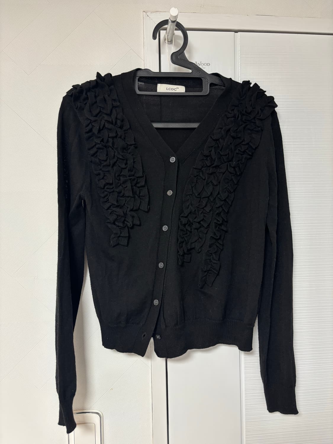 Lcdc 프릴 가디건 ASYMMETRIC FRILL CARDIGAN 상품이미지2
