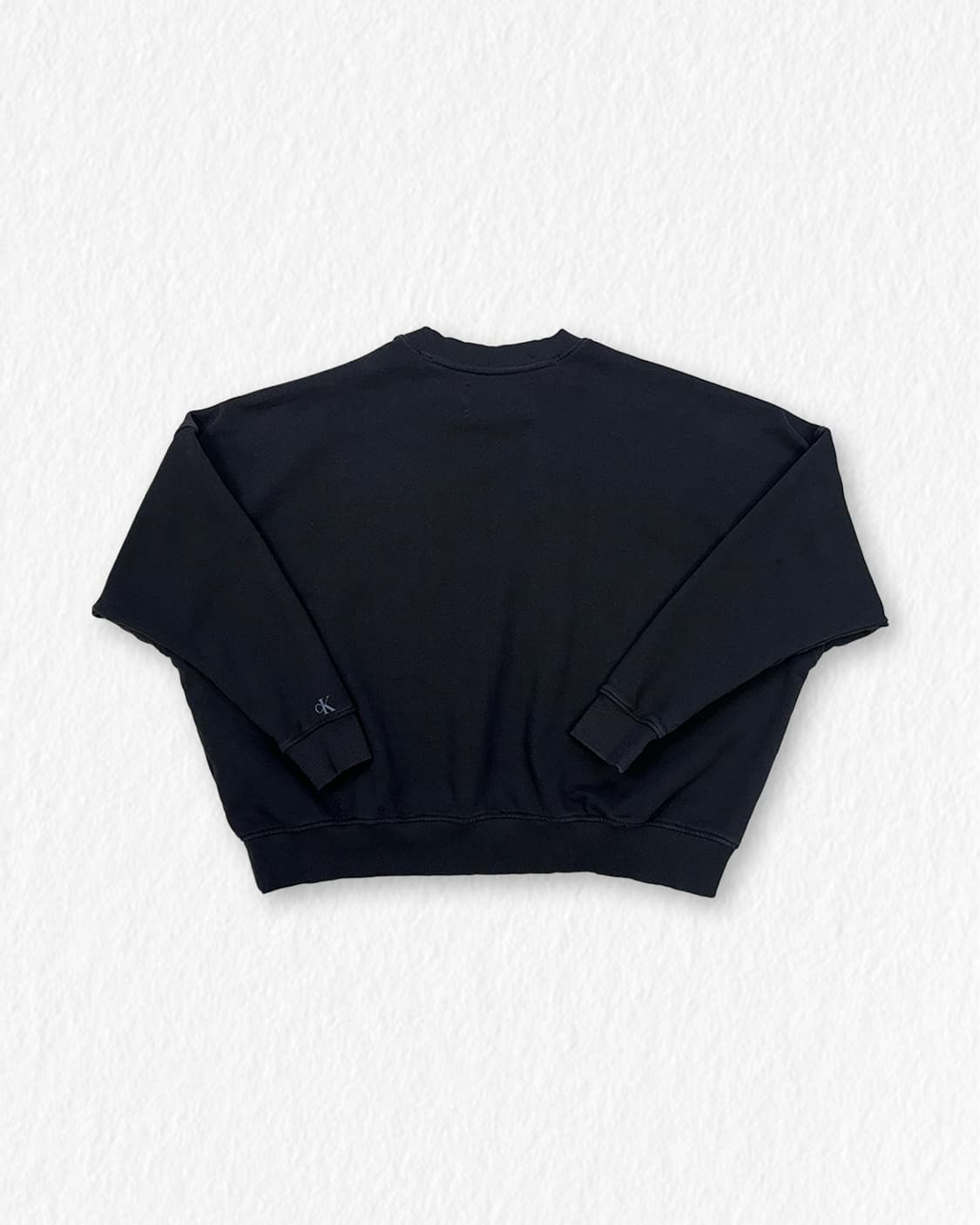 캘빈클라인 가오리핏 크롭 맨투맨 상품이미지2