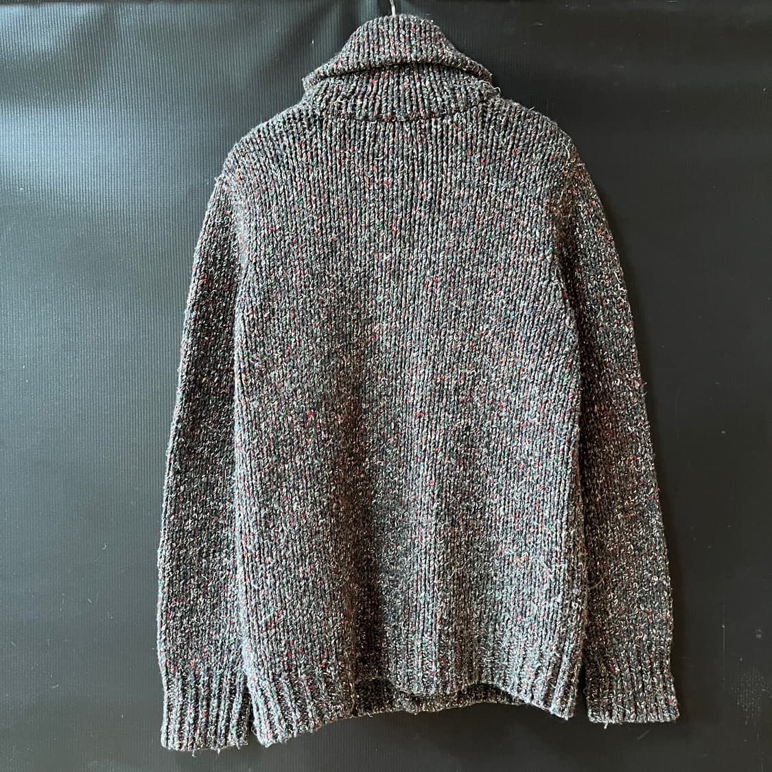 폴로 데님앤서플라이 울 멀베리 실크 숄카라 헤비 가디건 상품이미지6