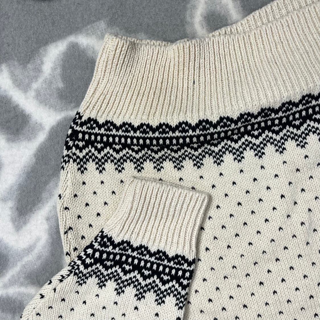 [Columbia] 컬럼비아 노르딕 도트 울 니트 상품이미지3