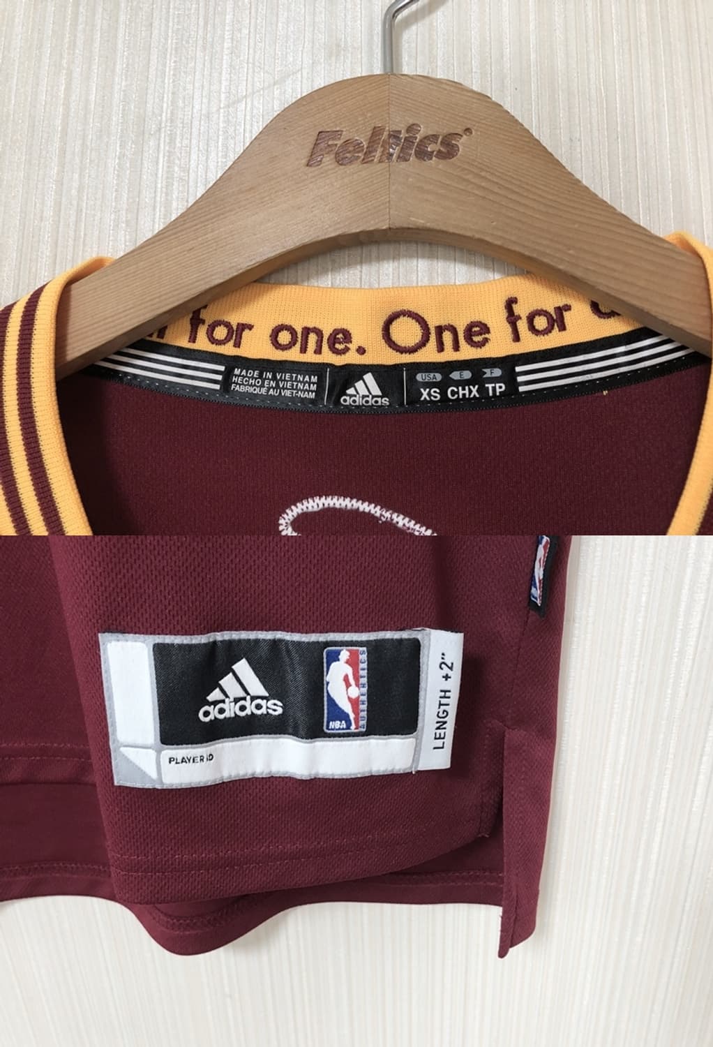 NBA 아디다스 클리블랜드캐벌리어스 스윙맨져지 XS(95) #2 어빙 상품이미지4
