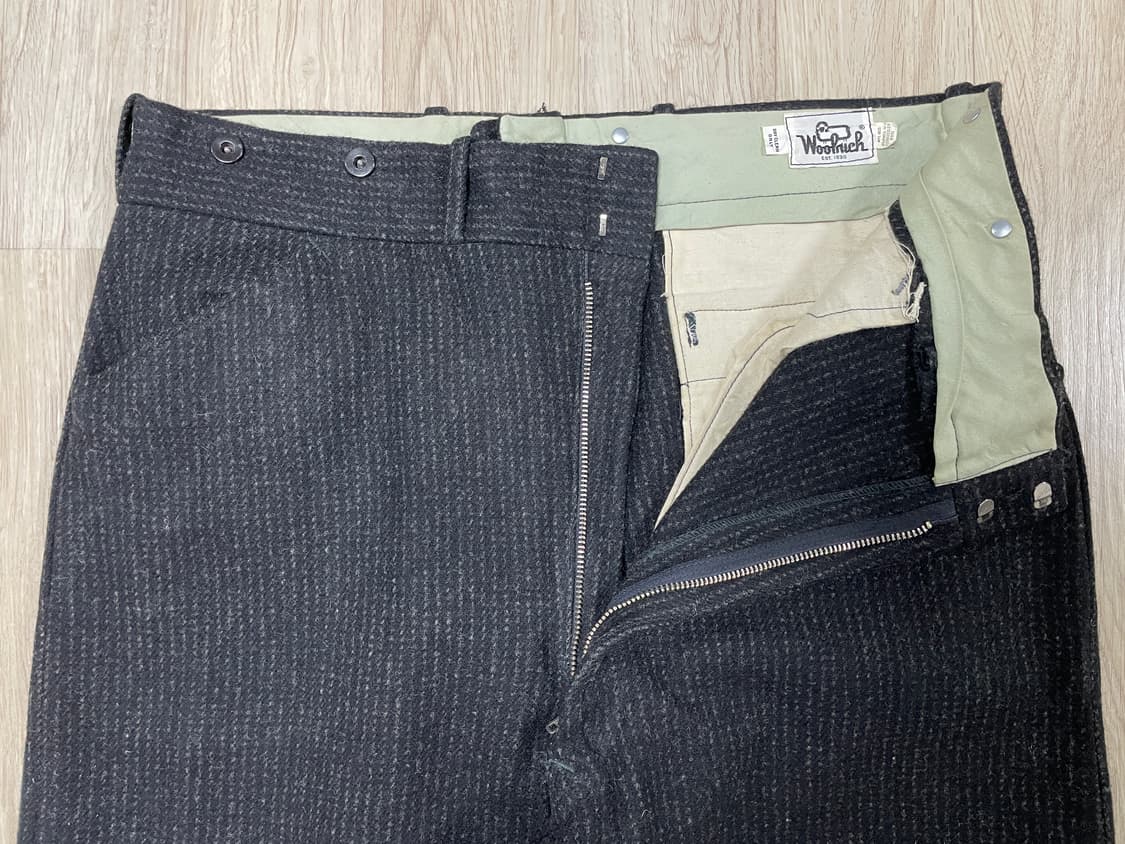 36~38) 70's 울리치 스트라이프 울 매키노팬츠(RRL&LVC&폴로 상품이미지6