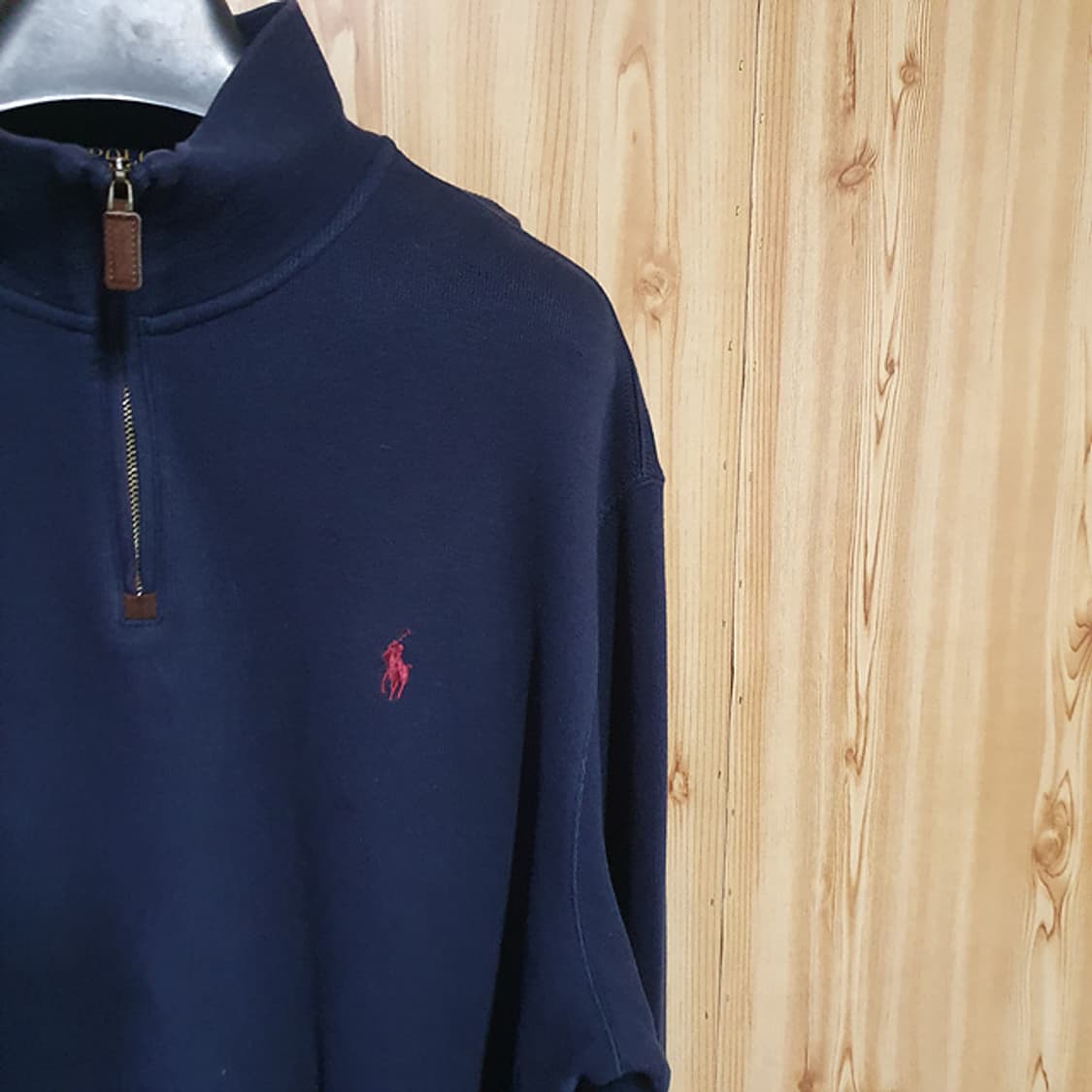 폴로 반집업 니트 XL 상품이미지2