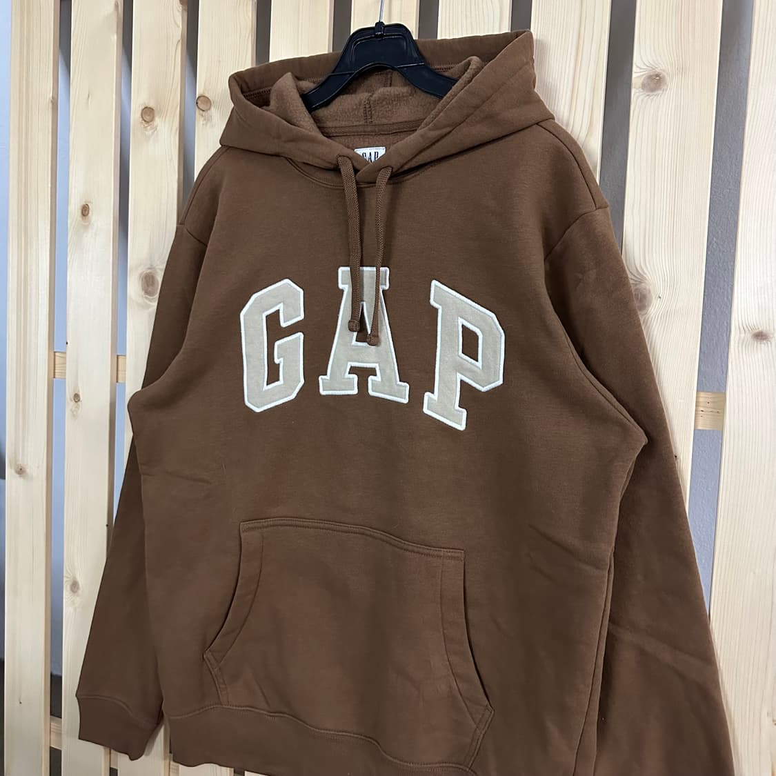 (M) GAP 갭 브라운 후드티 상품이미지2