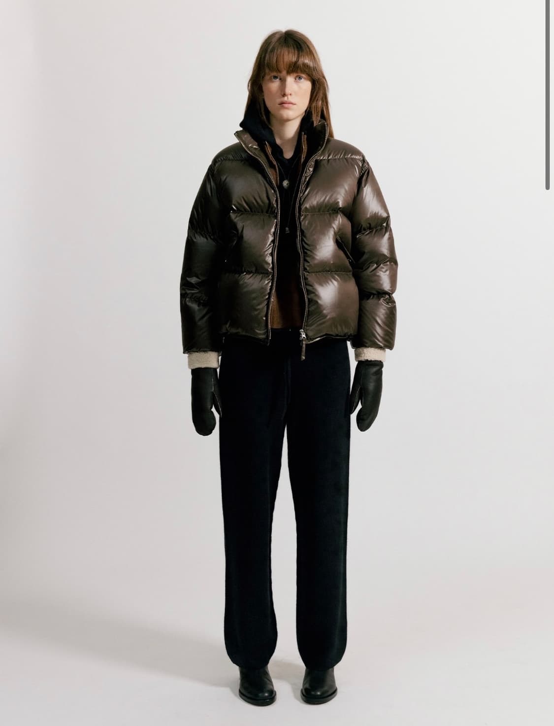 낫띵리튼 Hoore puffer jacket (Vintage brown) 상품이미지1