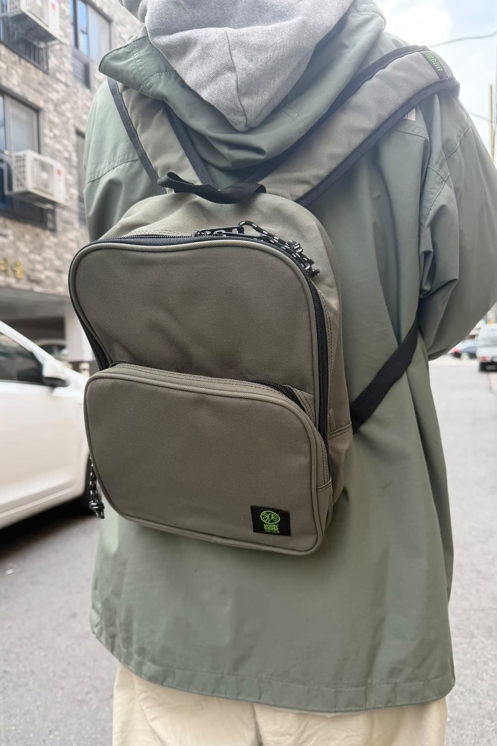 언더커버 00s 카키 미니 백팩 상품이미지2