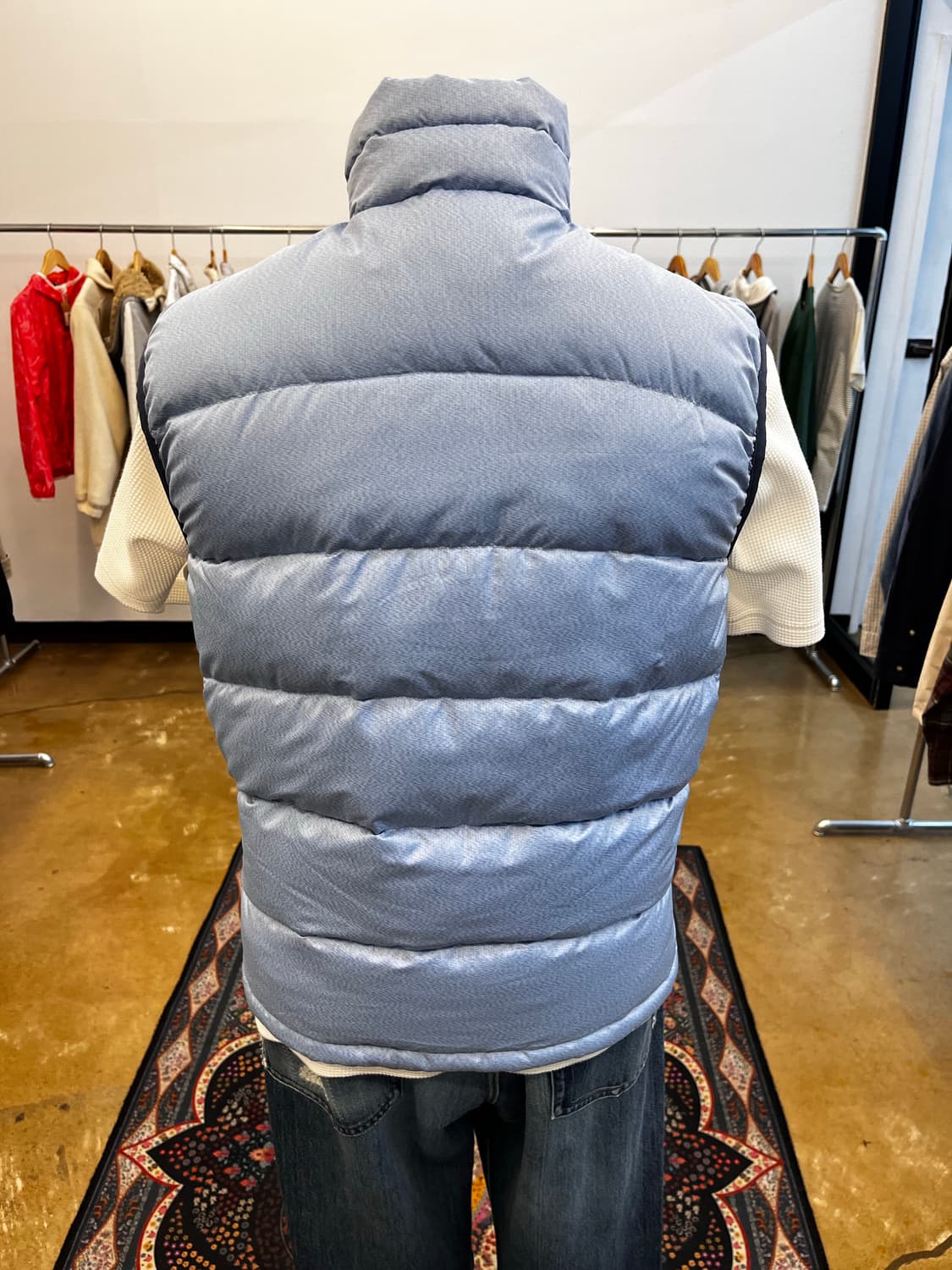 파타고니아 구스다운 푸퍼 베스트 스카이블루 상품이미지5