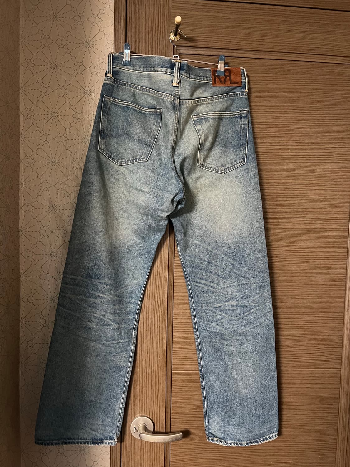 [32x32] rrl 빈티지 파이브포켓 미드랜드 셀비지 데님 상품이미지2