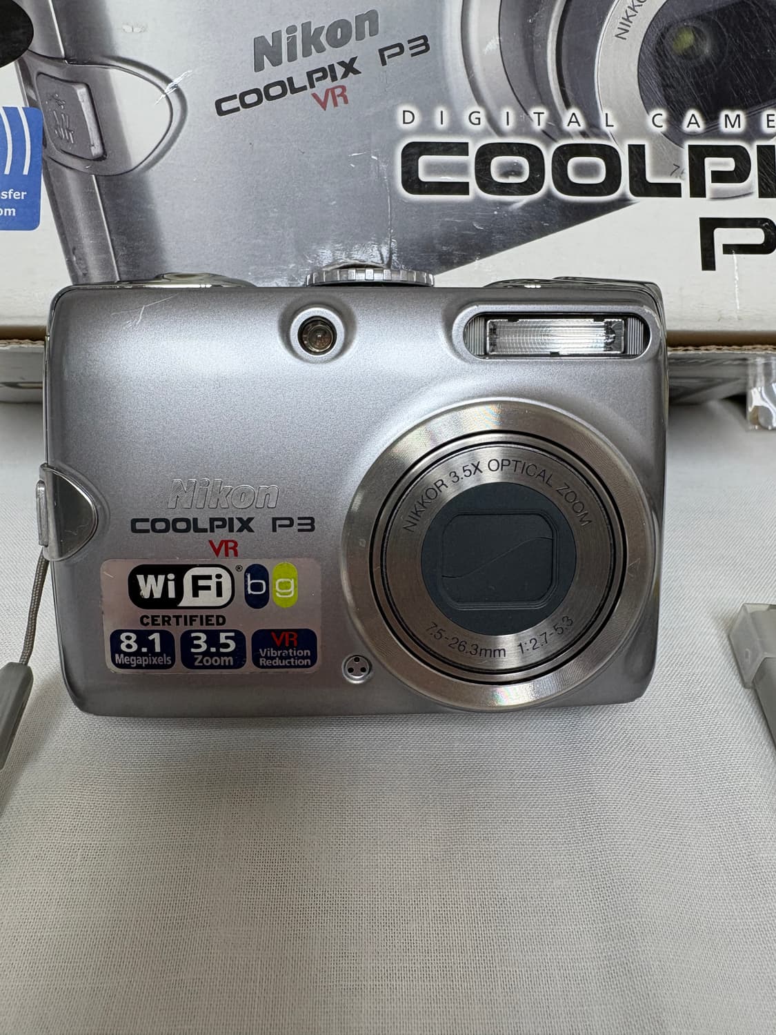 Nikon coolpix P3(쿨픽스 P3) 빈티지카메라 상품이미지2