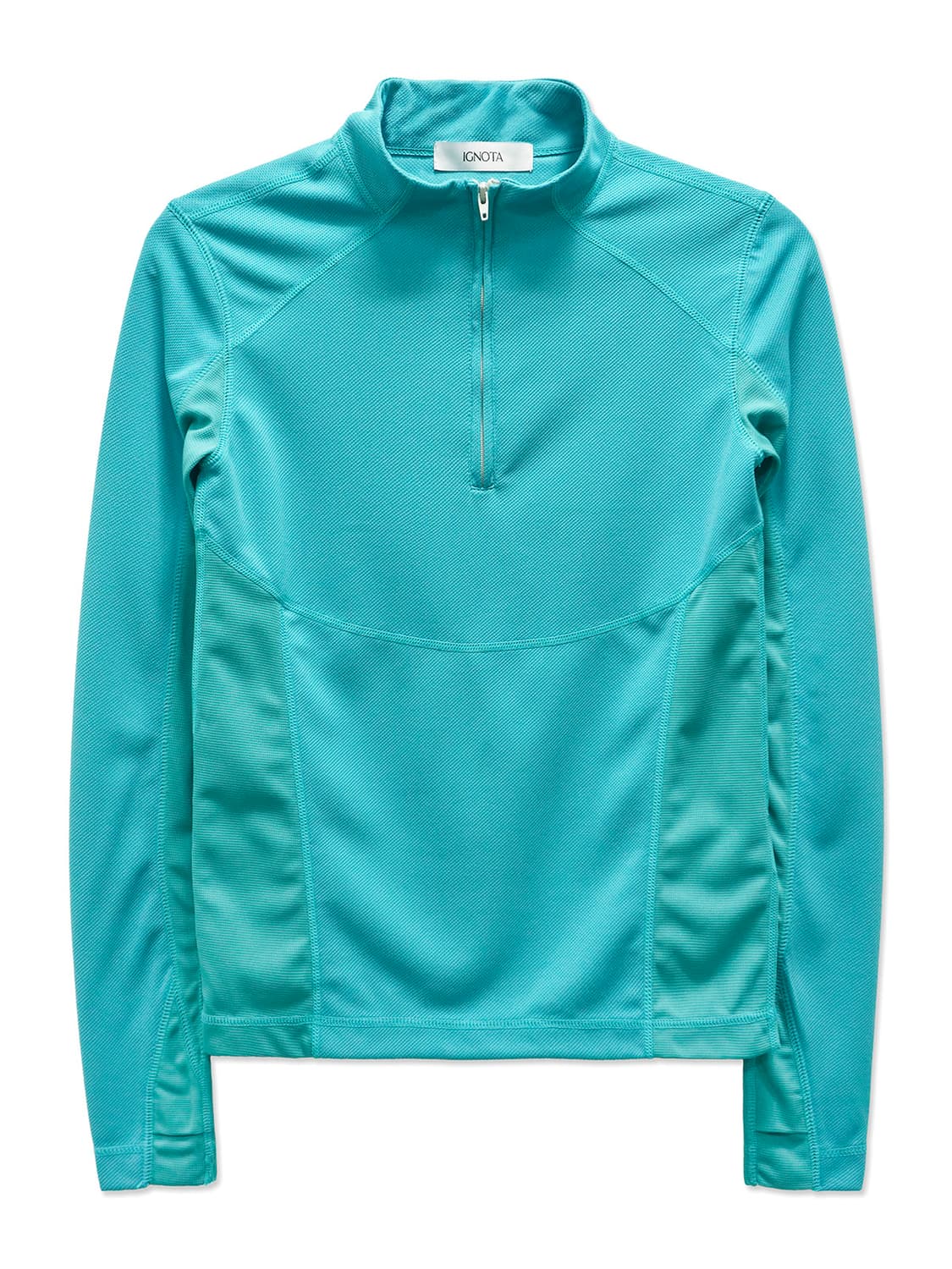 CORE:13 HALF-ZIP TOP (TURQUOISE) M 상품이미지1