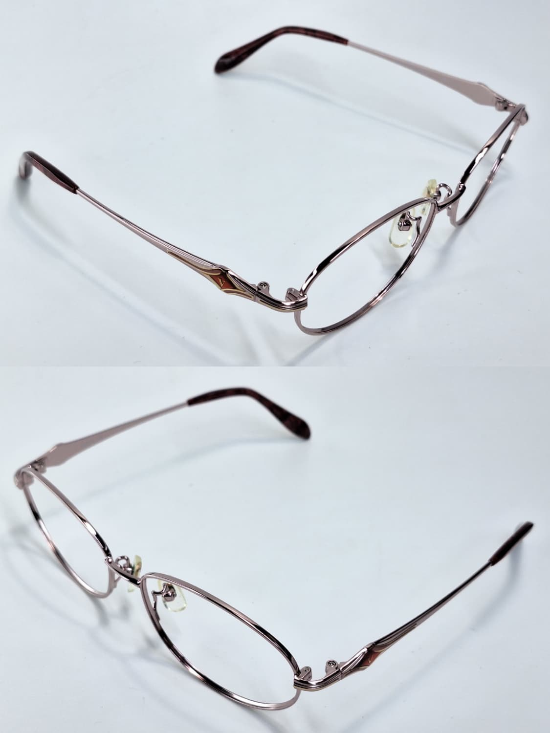 데드스톡 새상품/90s 일본 빈티지/루돌프 발렌티노 RV-956 안경테 상품이미지6