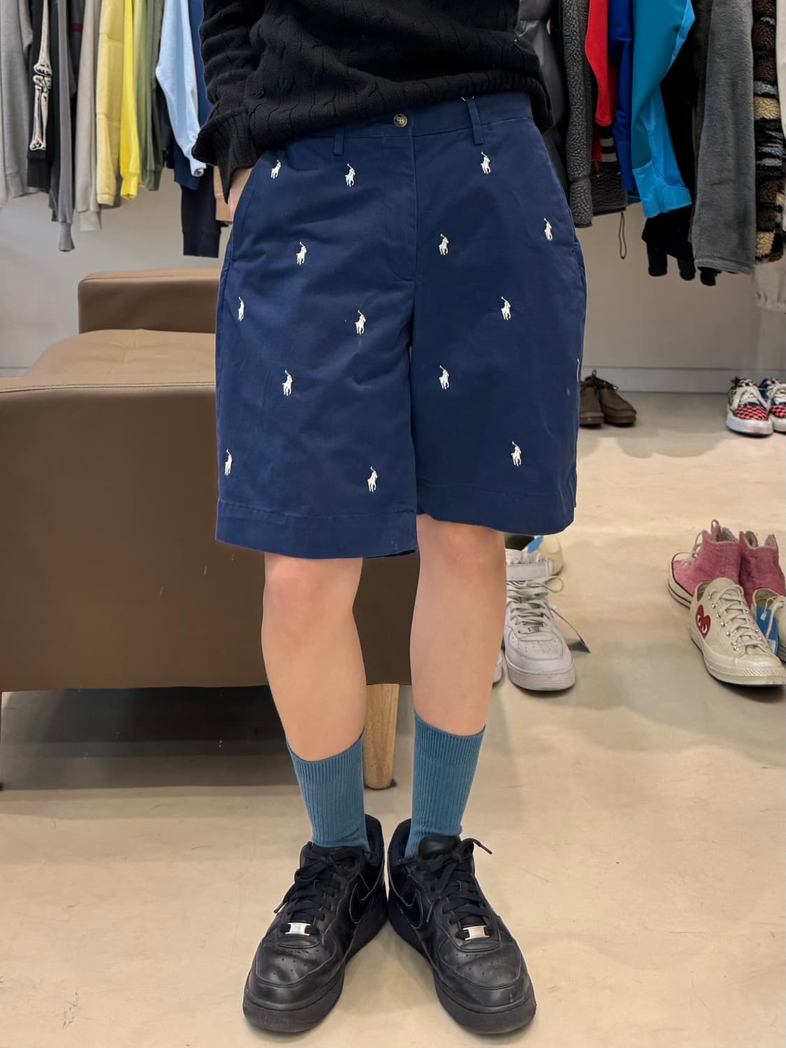 폴로 랄프로렌 멀티포니 자수 로고 치노 반바지 상품이미지6