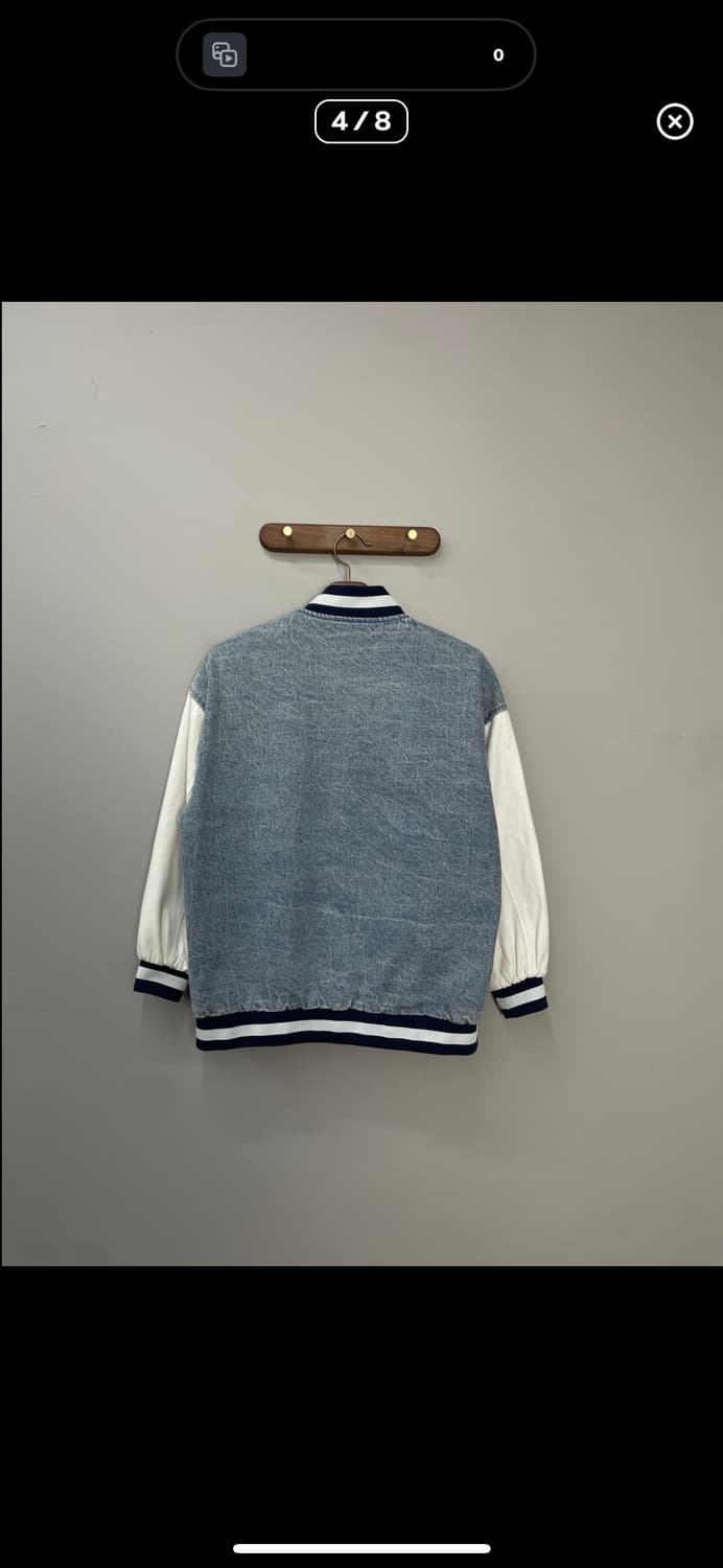 LA 다저스 데님 바시티 자켓 A2836 상품이미지4