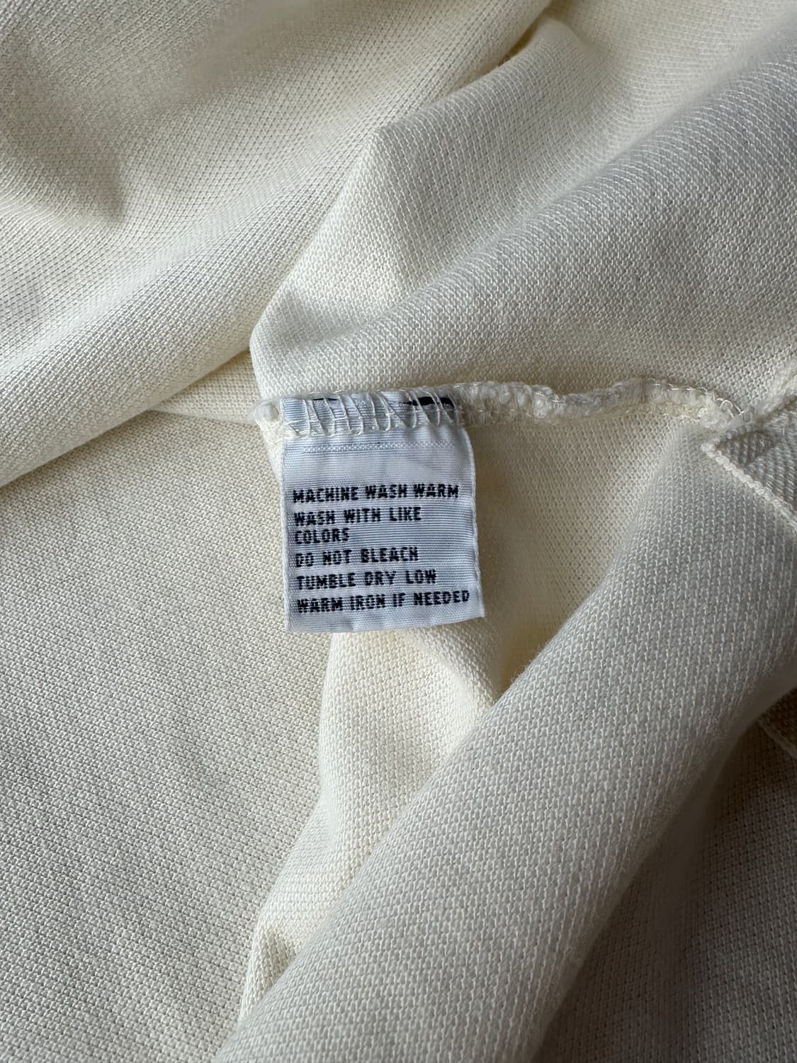 폴로 랄프로렌 크림 긴팔 카라티 커스텀핏 L 상품이미지7