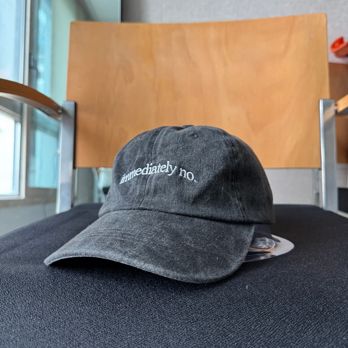 USA - immediatelyno 빈티지 모자 볼캡 피그먼트 상품이미지2