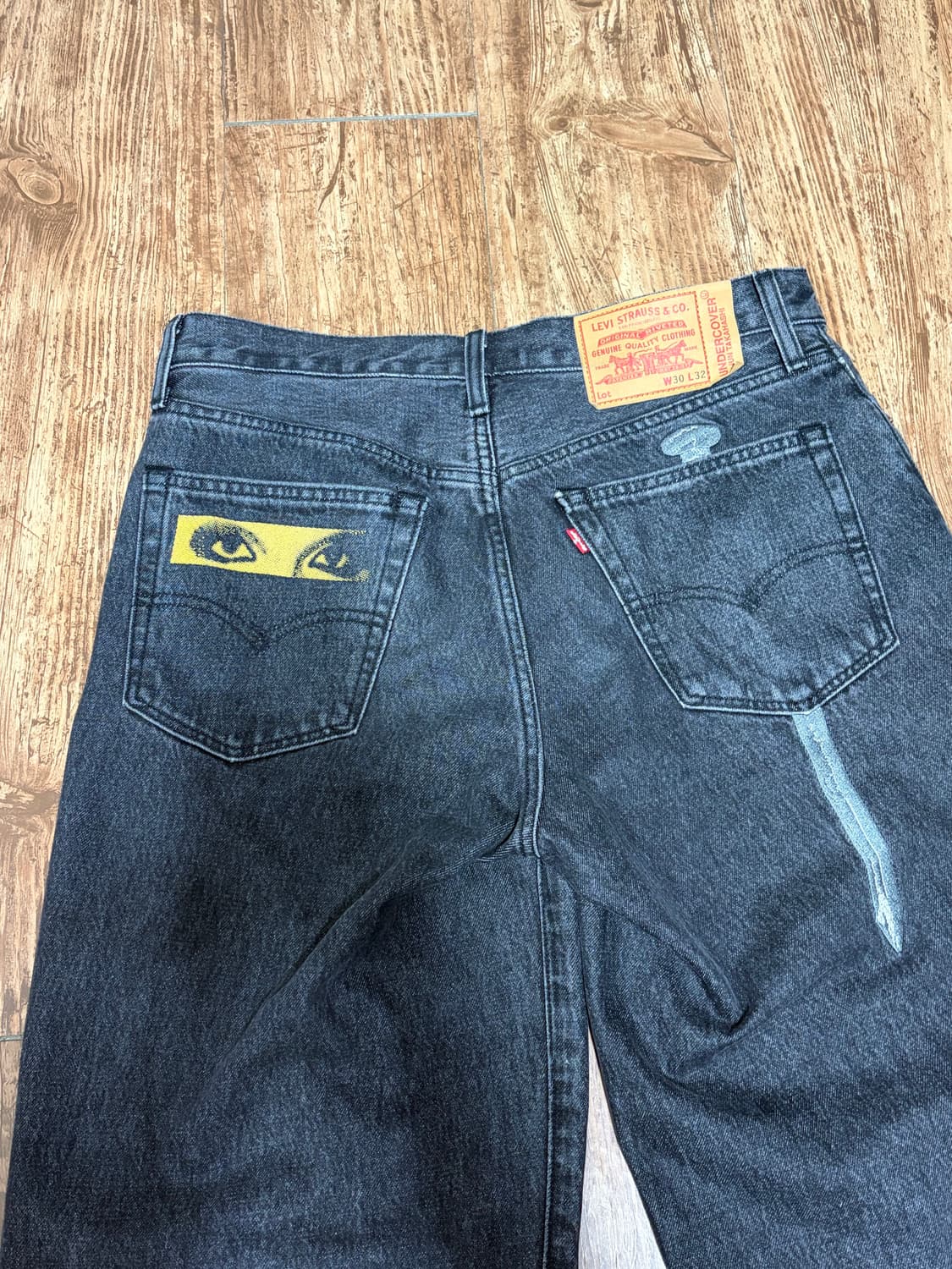 언더커버 리바이스 배기데님 30 상품이미지4