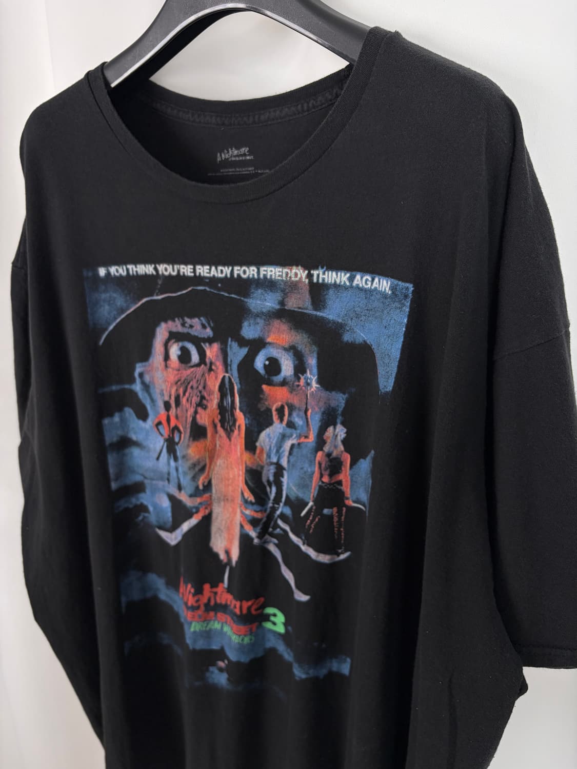 a490) Nightmare 그래픽 반팔티셔츠 상품이미지2