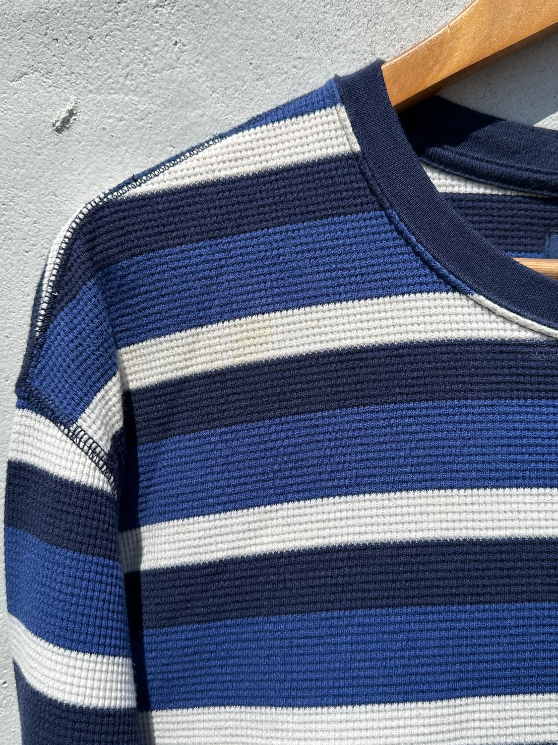 [2XL] 폴로 랄프로렌 스트라이프 와플 긴팔 티셔츠 상품이미지5