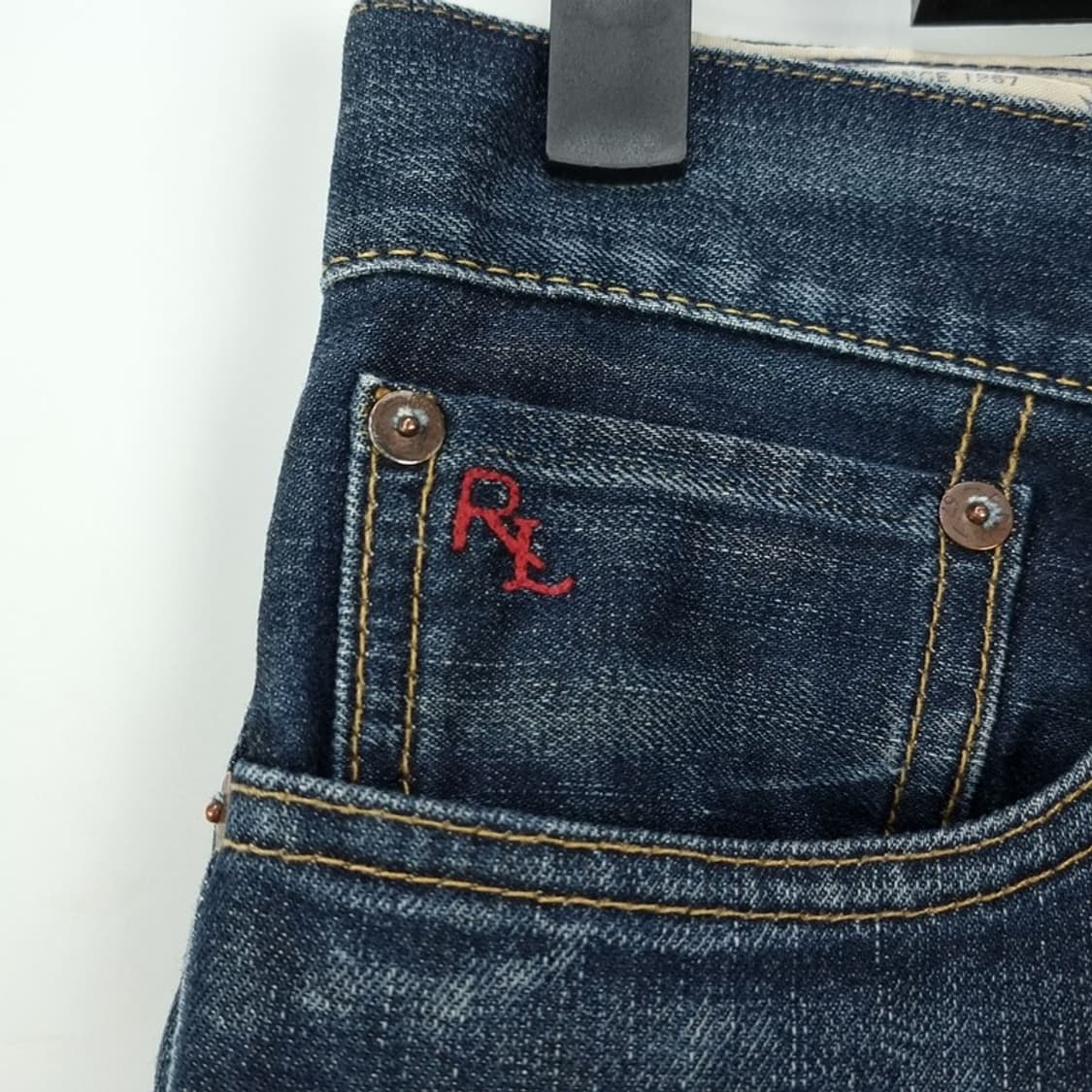 폴로 랄프로렌 빈티지 워시드 슬림핏 데님 팬츠 청바지 M16587 상품이미지8