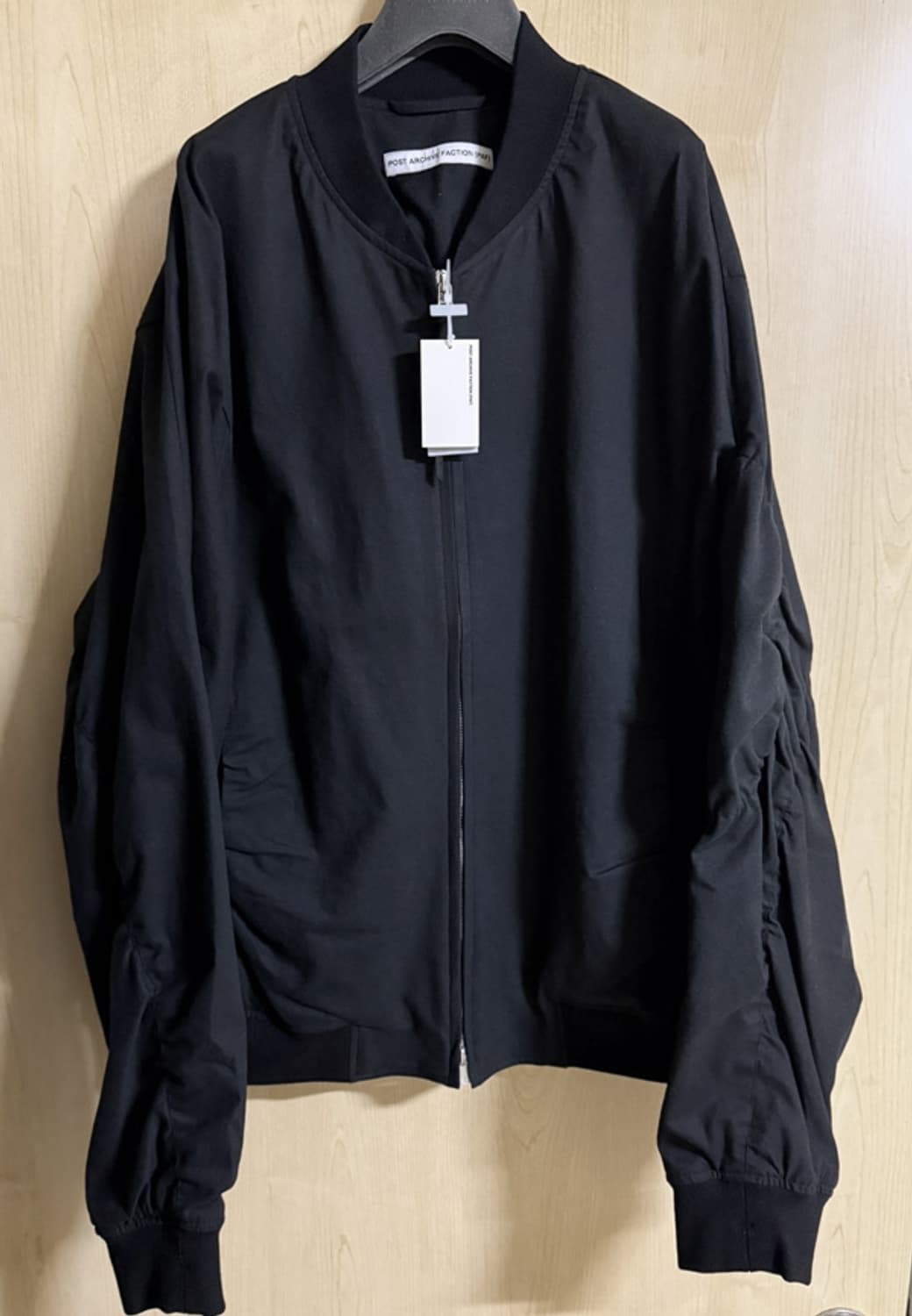 [XL] paf 8.0+ 셔링 봄버 블랙 상품이미지6