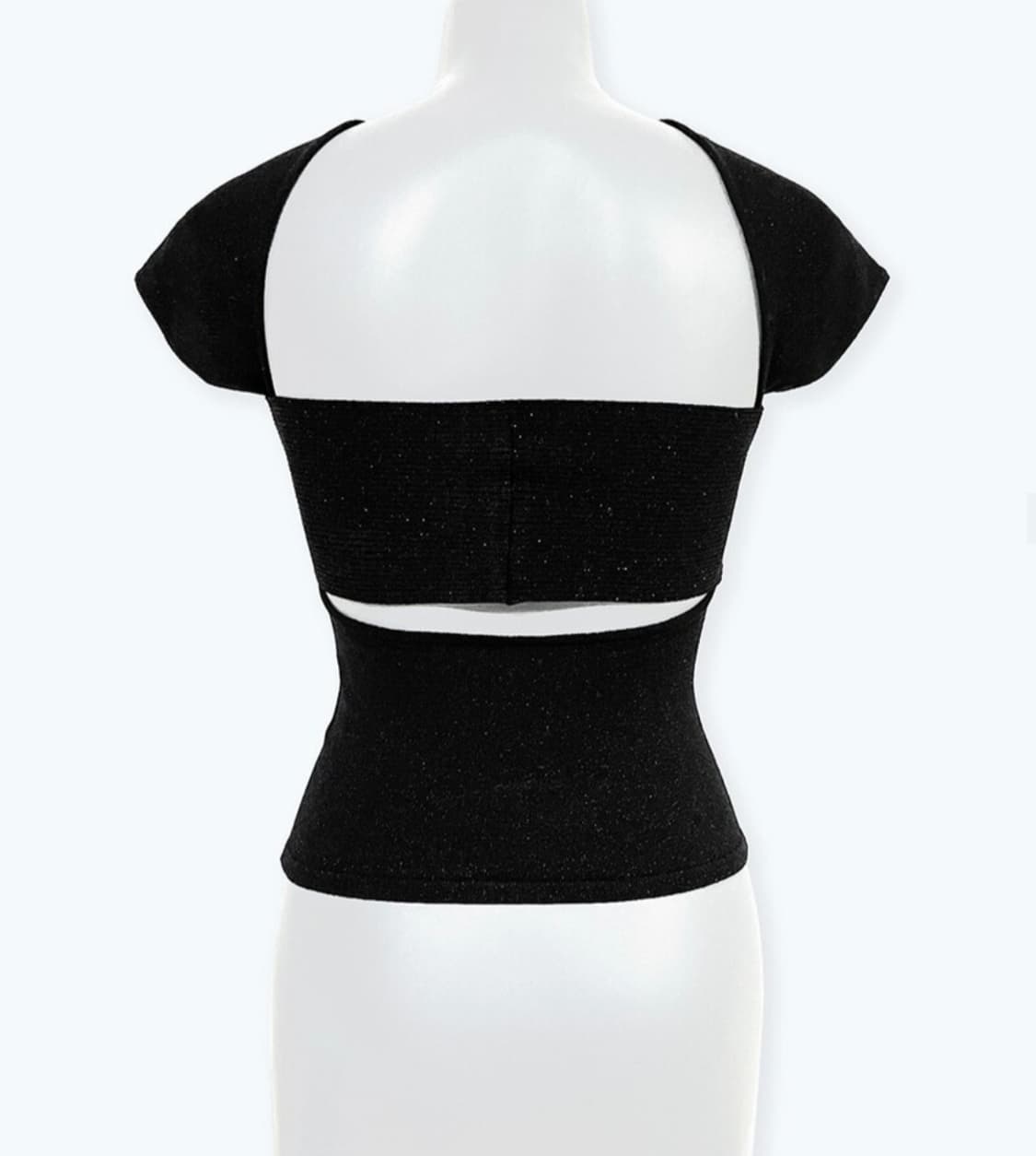 TFRL 티에파렐 메탈릭 백리스+튜브탑 세트 베이지 새상품 상품이미지7