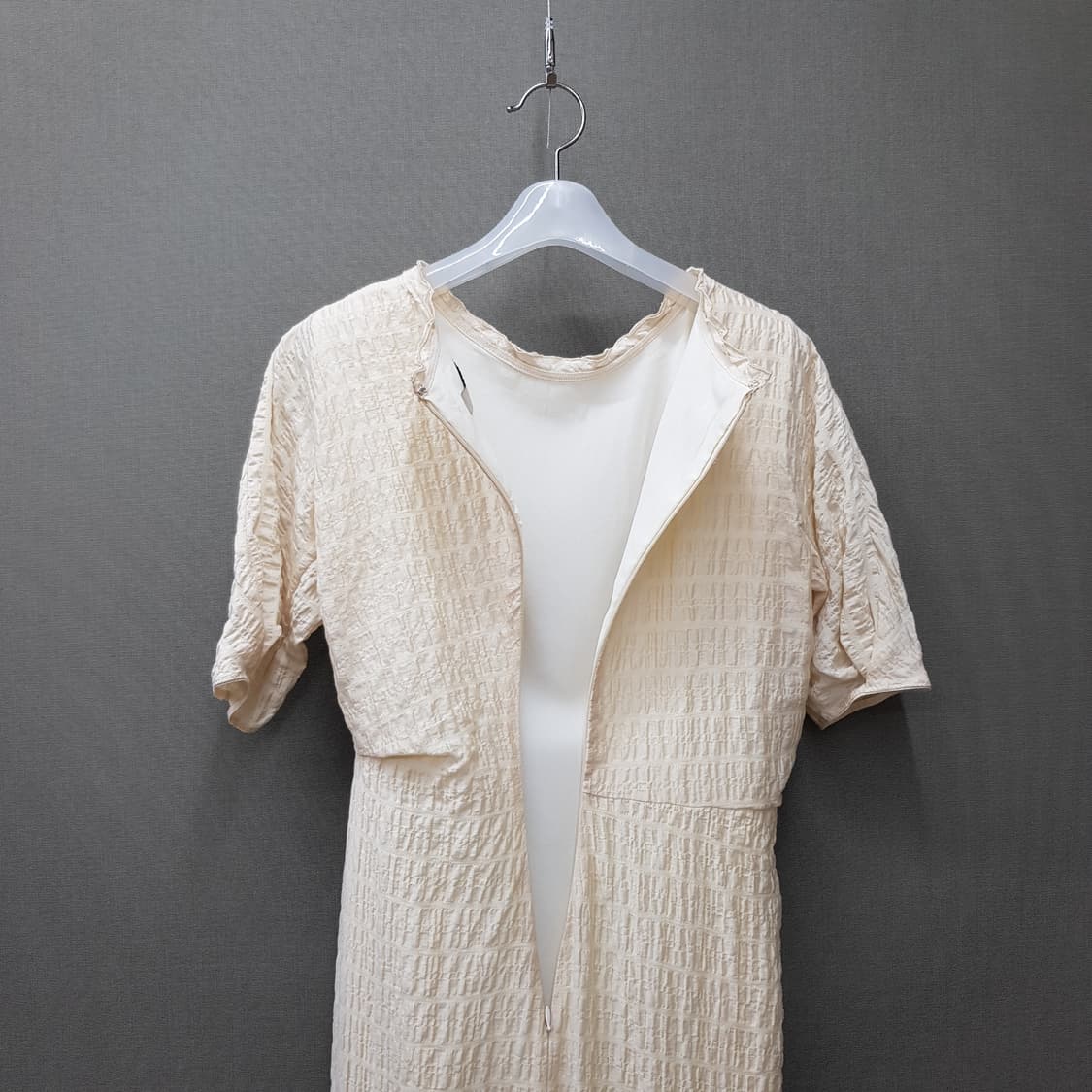 한섬 마인 MINE 트위스트 롱 원피스 76-90-155사이즈 상품이미지6