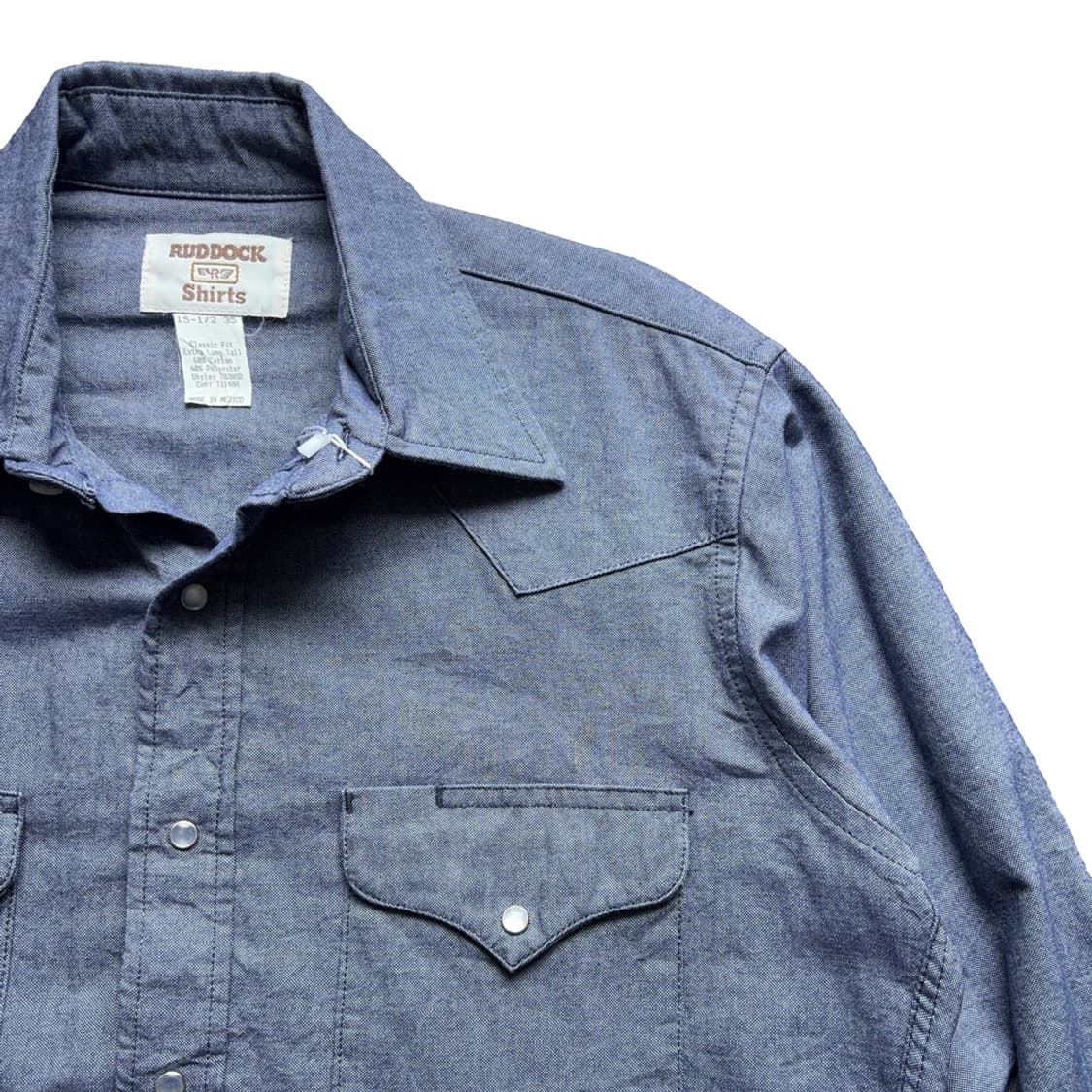 Ruddock Chambray Western Snap Shirt 상품이미지4