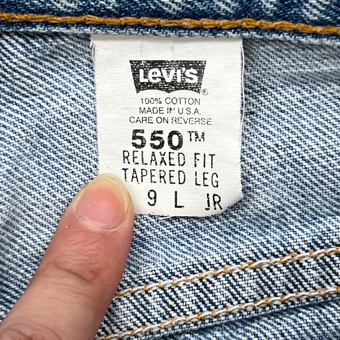 usa리바이스 550 데님팬츠 r2456 상품이미지7