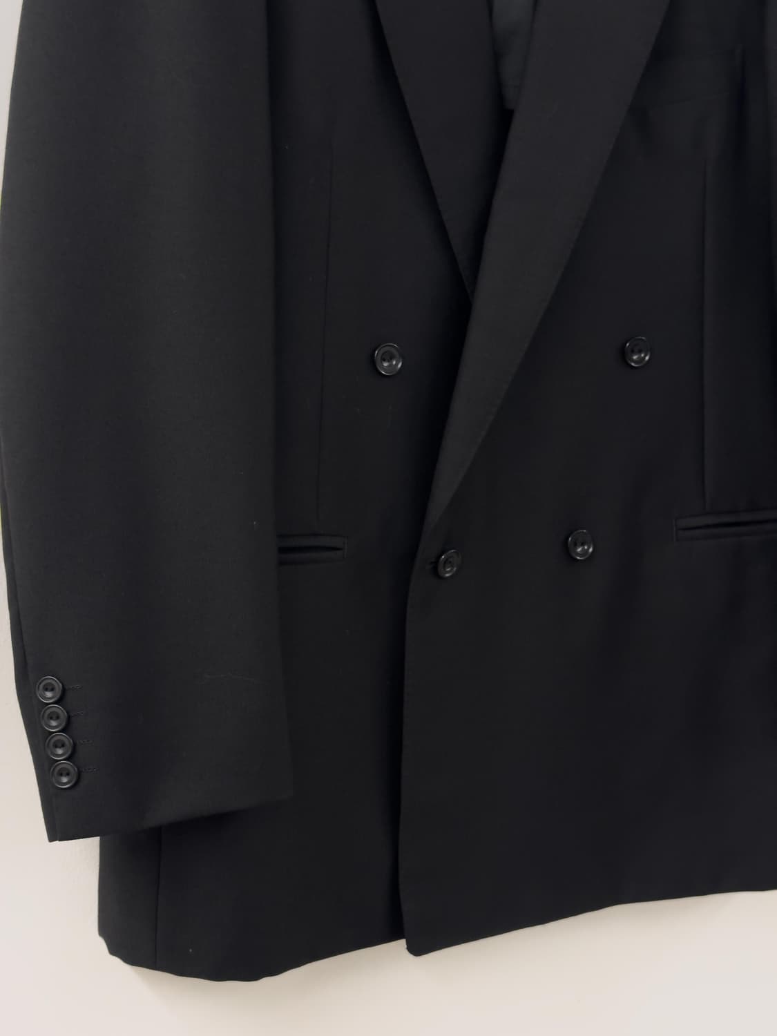 버버리 블랙 더블 수트 셋업 상품이미지4