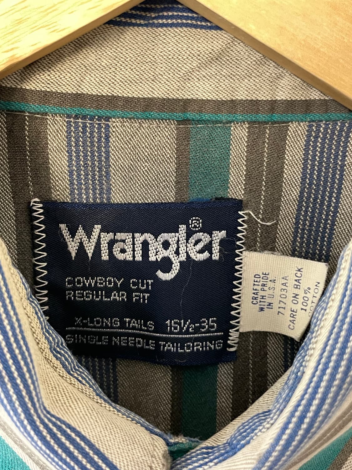 랭글러 스트라이프 셔츠  상품이미지6