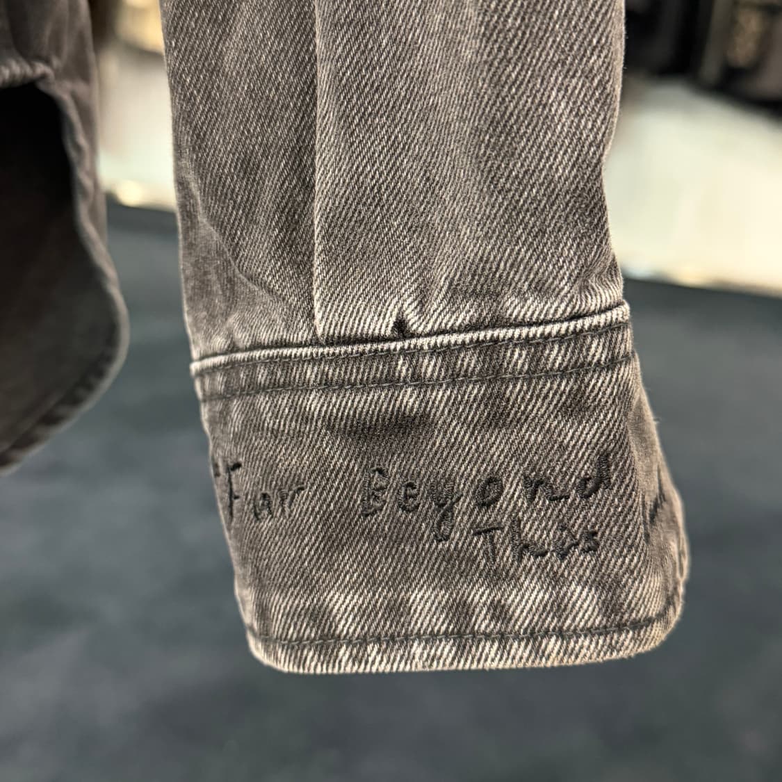 [95] 타임옴므 x 이경돈 데님 셔츠자켓 상품이미지5