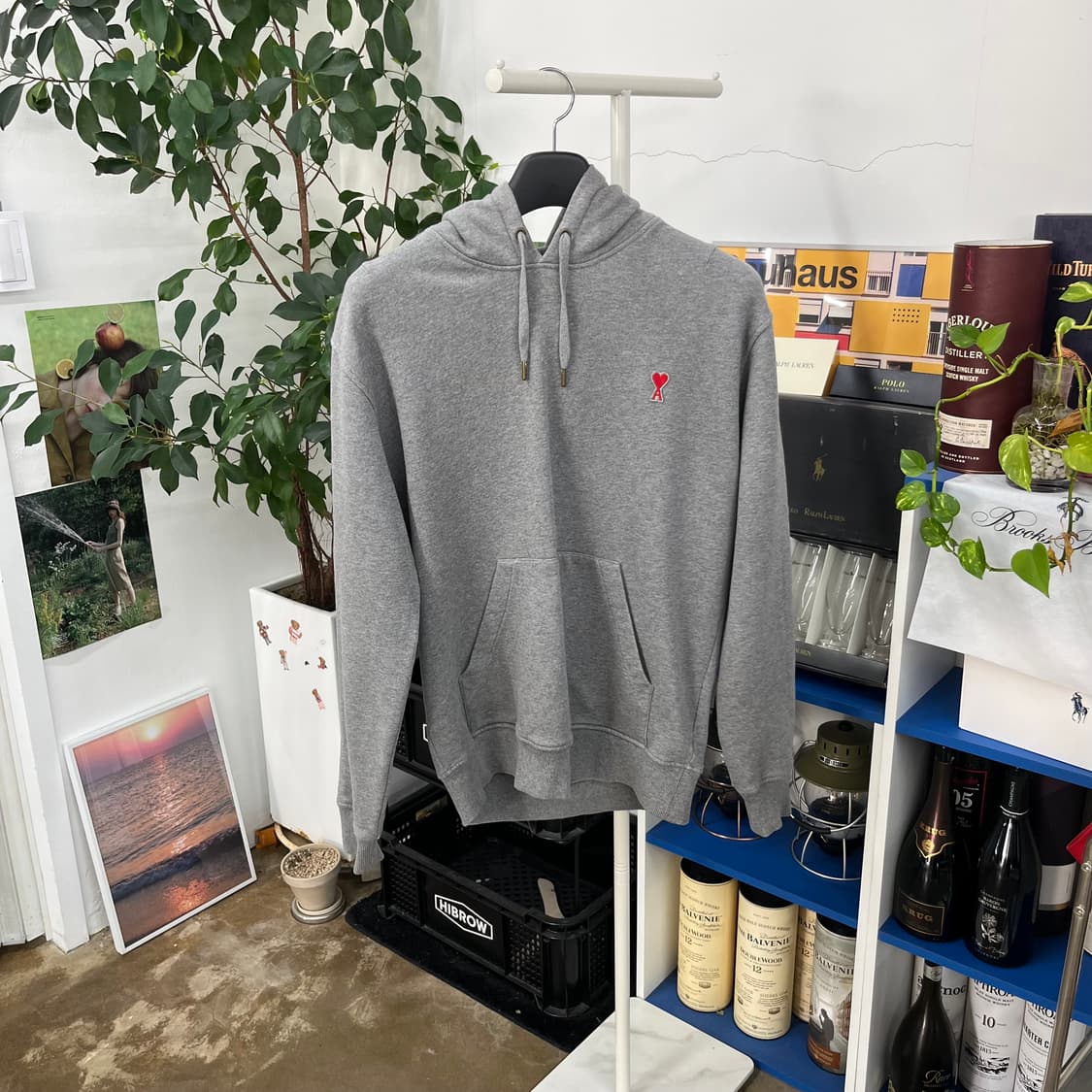 아미 미니하트 스웻후드 L 상품이미지1