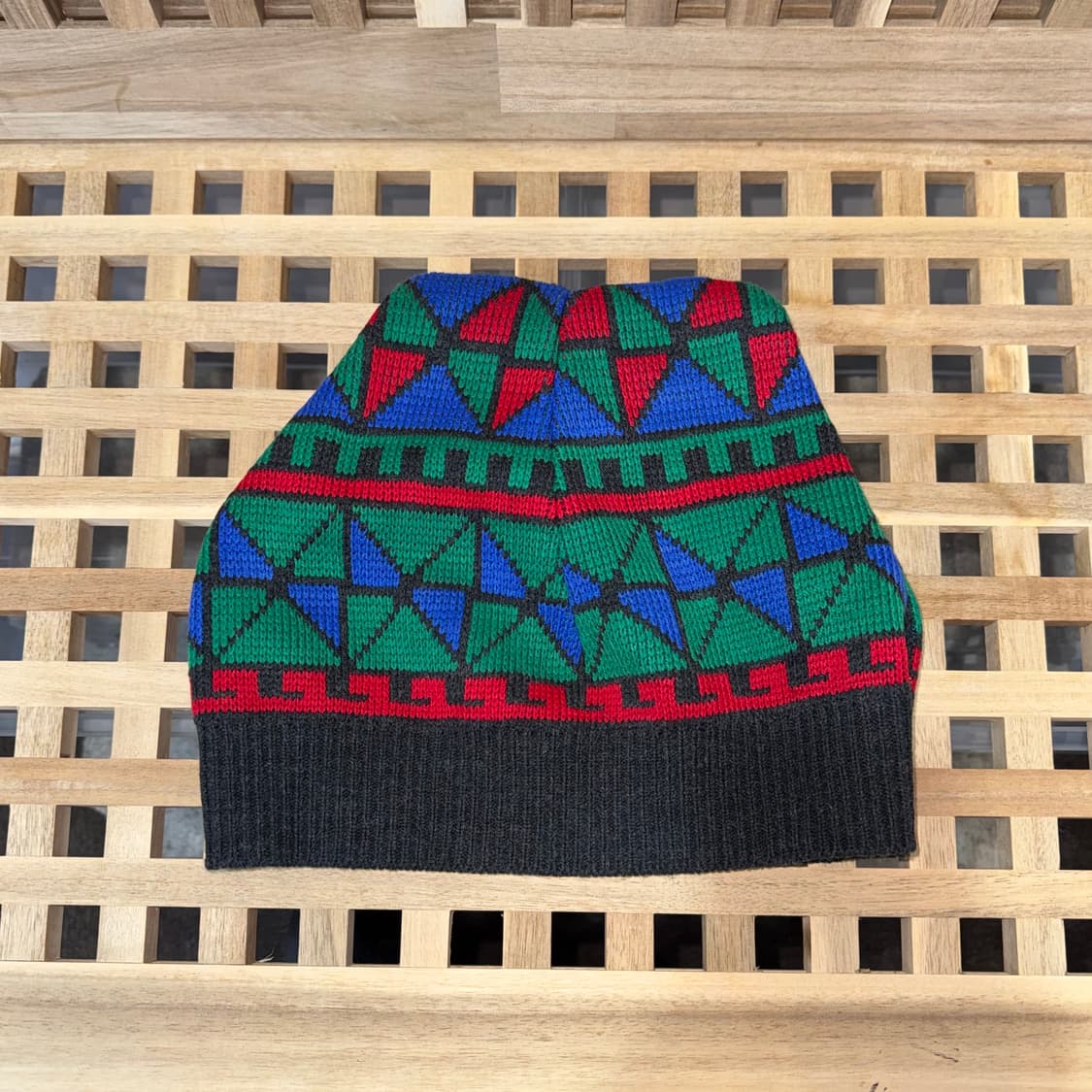 빈티지 핸드메이드 니트 비니 상품이미지1