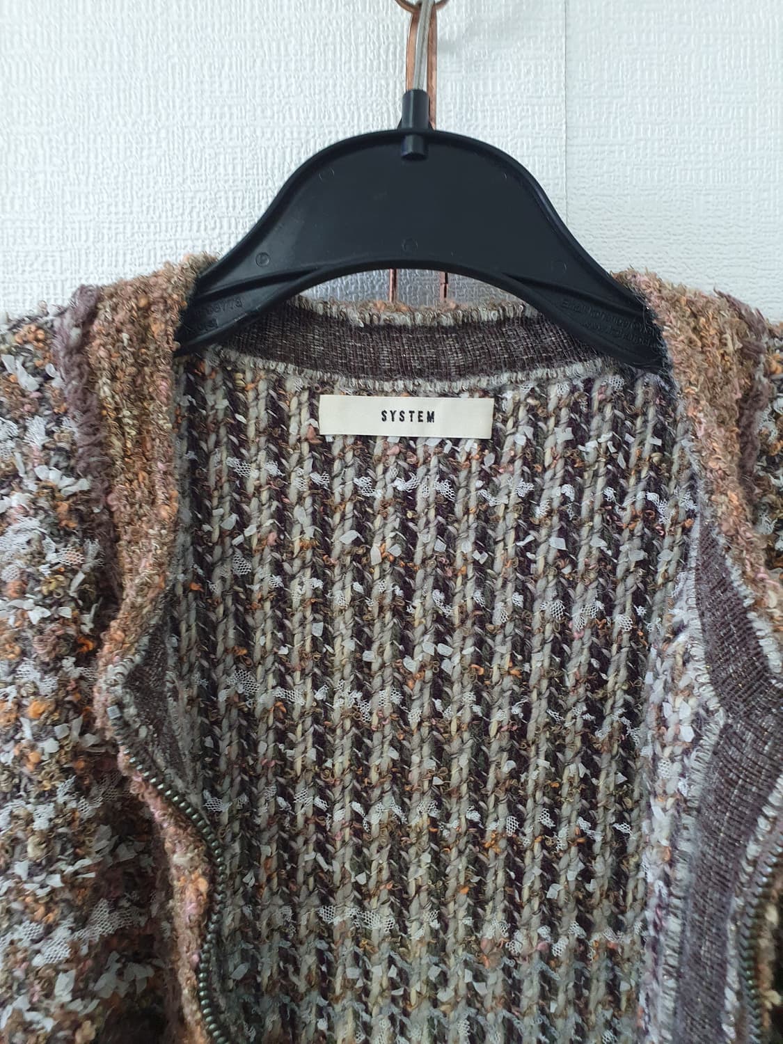 한섬 시스템 롱니트코트 상품이미지2