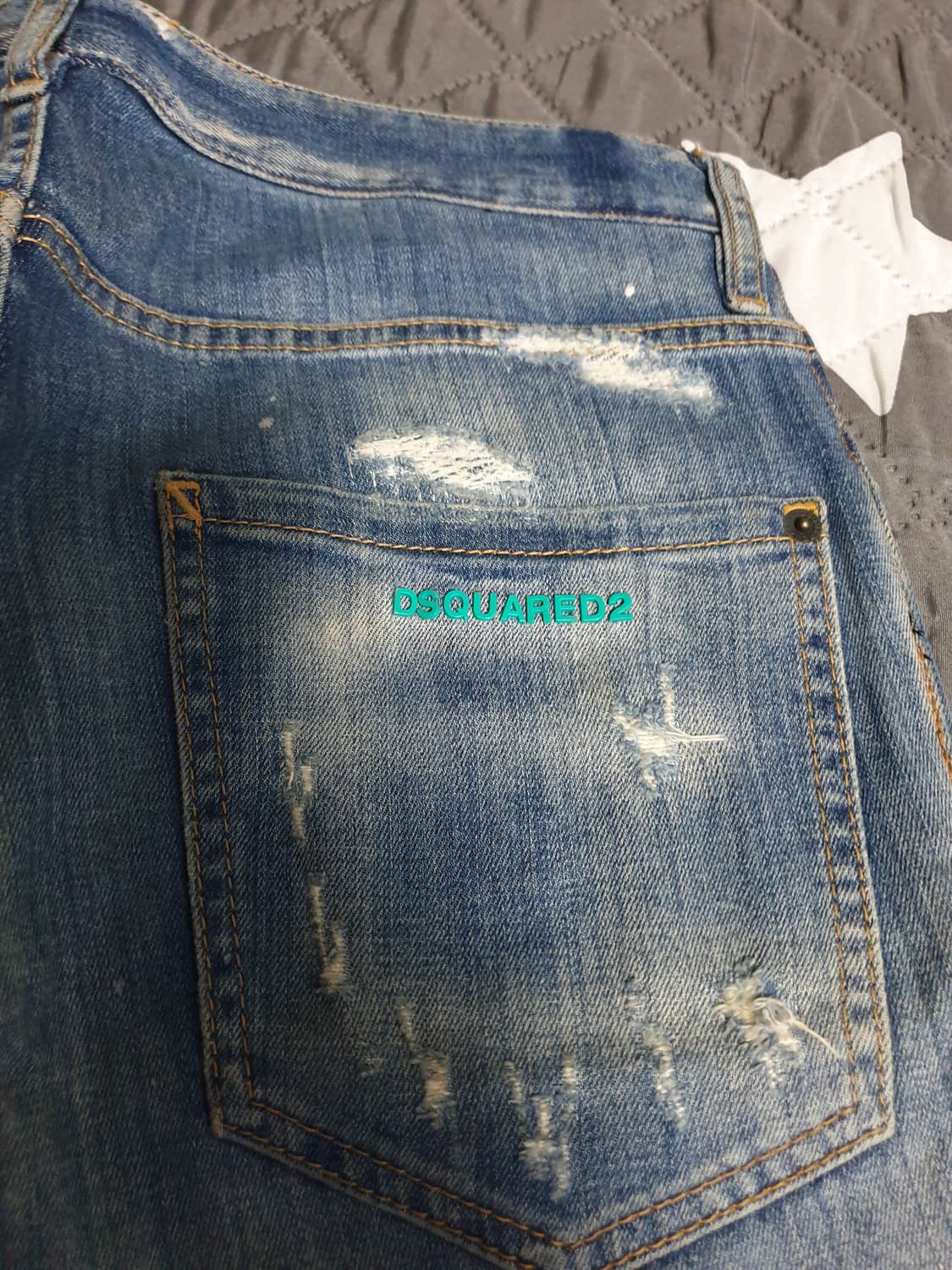 (정품)디스퀘어드2 레트로 디스트로이드 워싱 쿨가이 진 (32) 상품이미지5