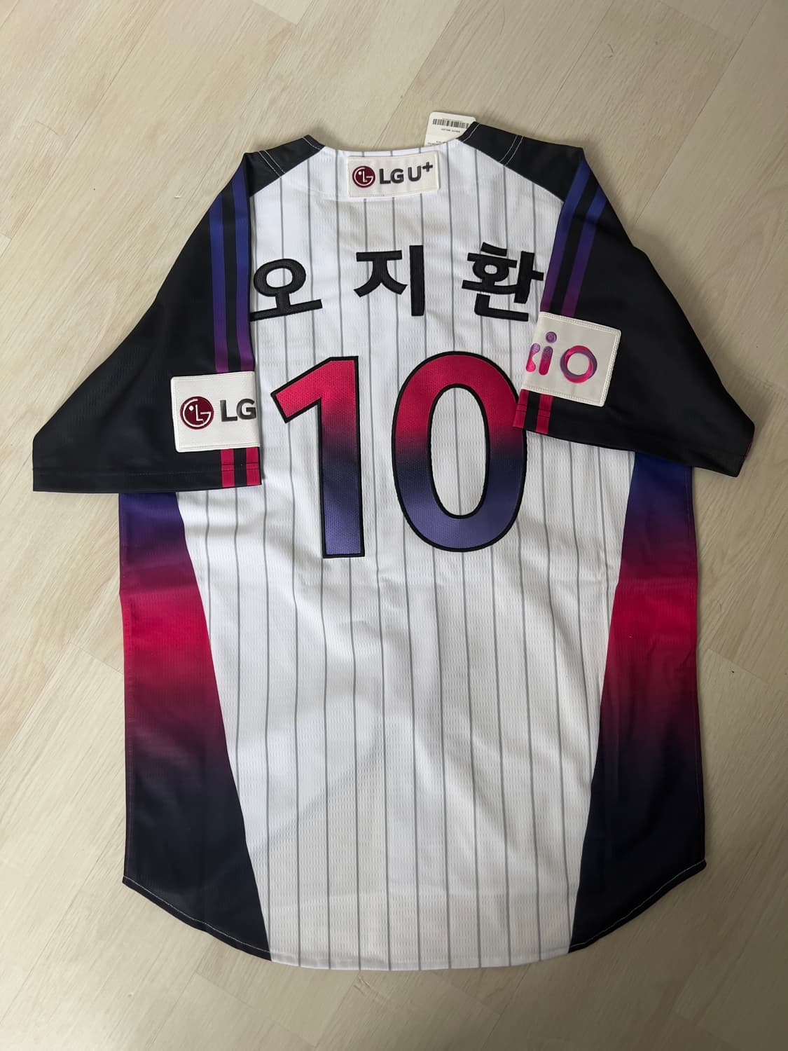 2025 LG 트윈스 서울의 밤 한정판 오지환 유니폼 상품이미지3