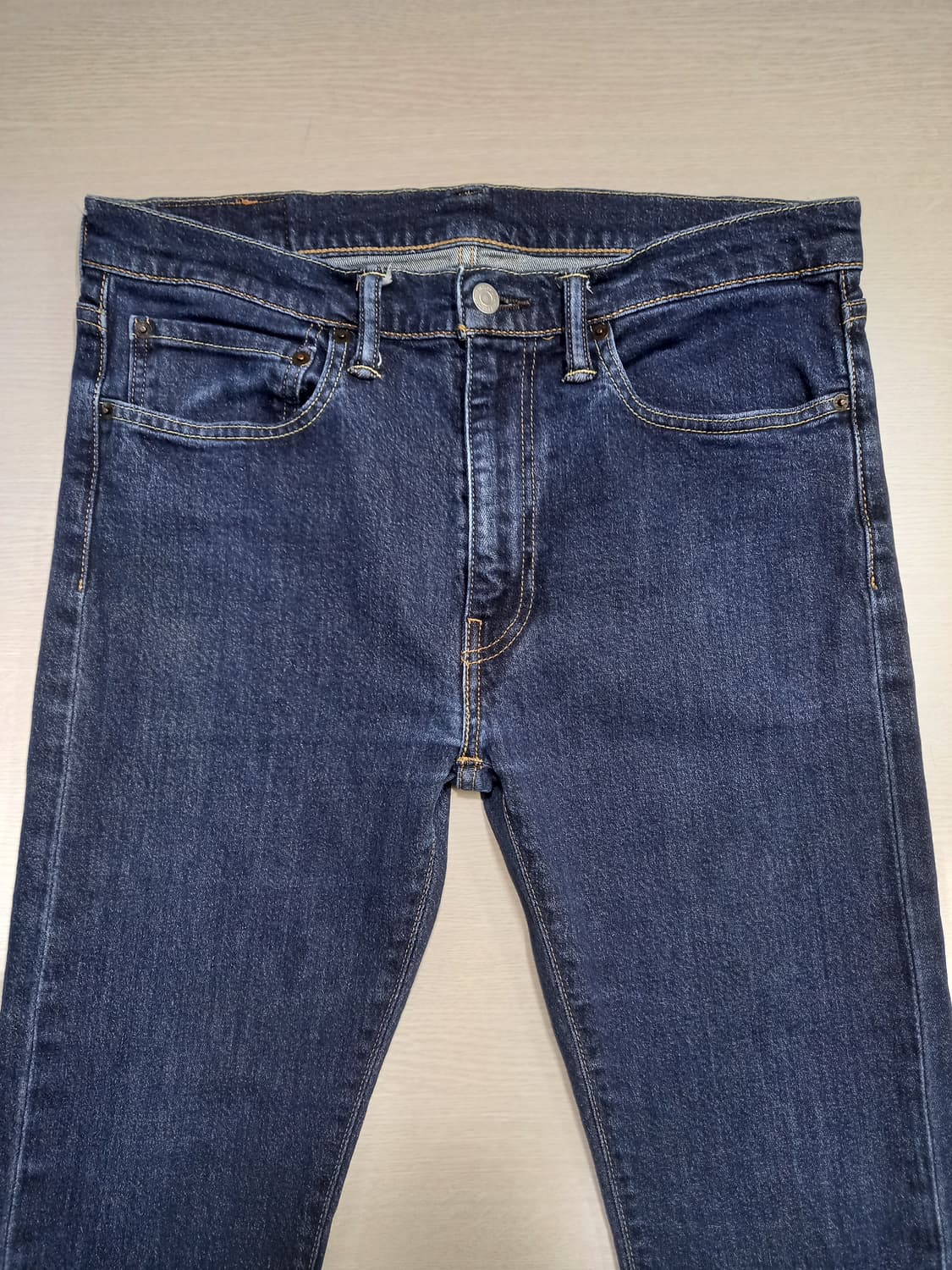 34 리바이스519 스판스키니 진청 34-588 상품이미지3