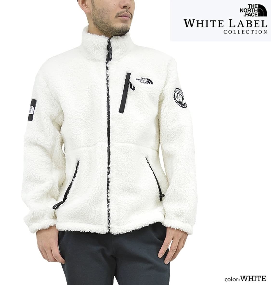 노스페이스 화이트라벨 리모 플리스 자켓 화이트 XL 상품이미지1